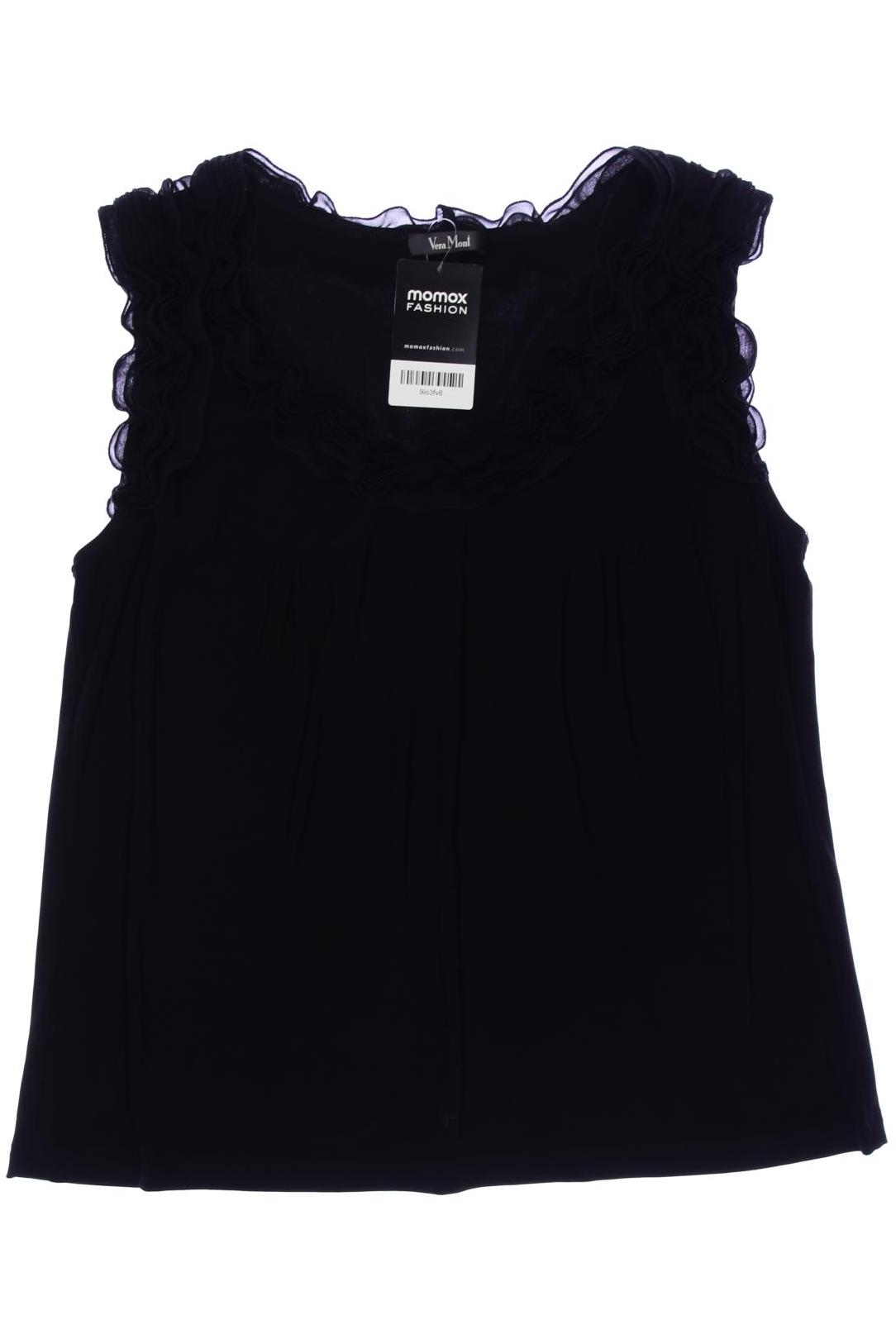 

Vera Mont Damen Top, schwarz, Gr. 38