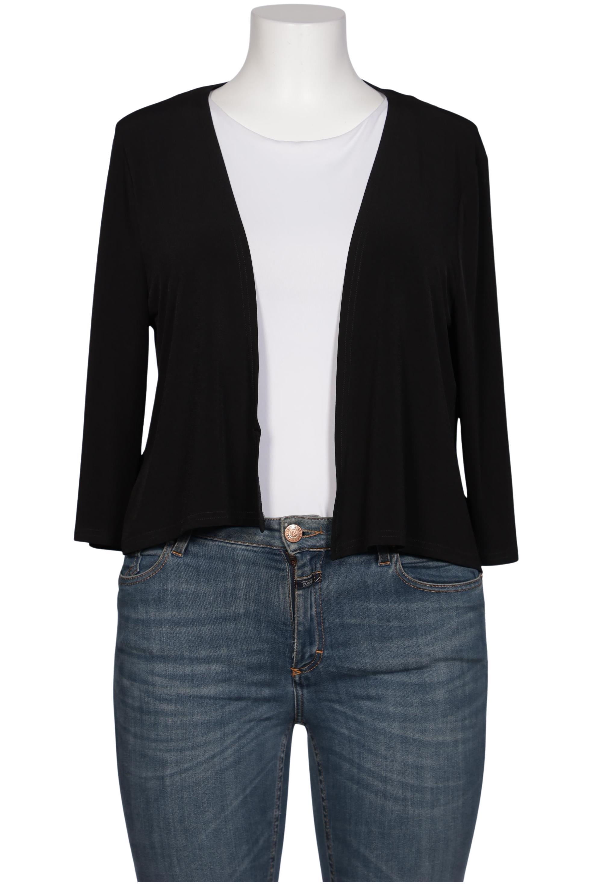 

Vera Mont Damen Strickjacke, schwarz, Gr. 46