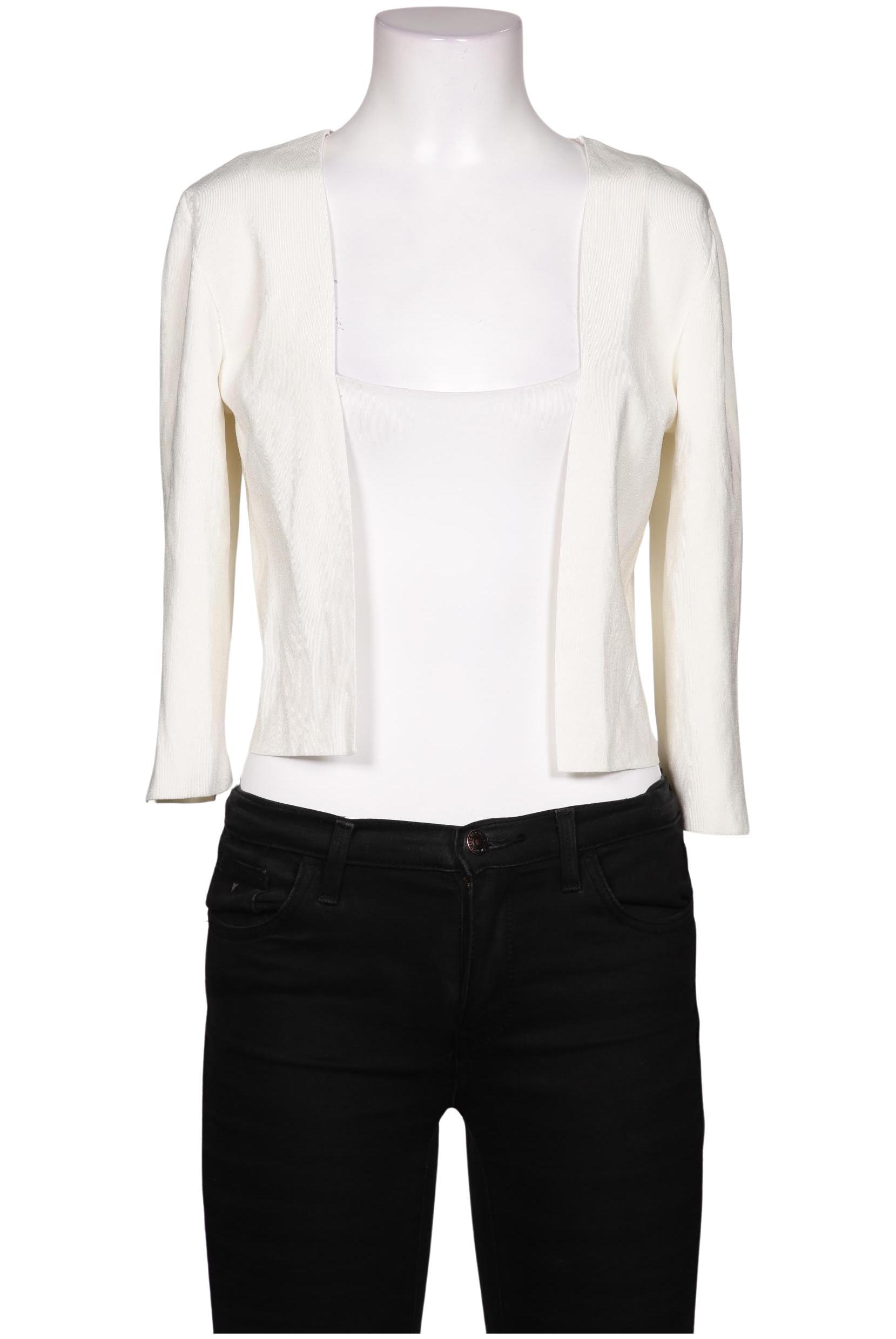 

Vera Mont Damen Strickjacke, weiß, Gr. 34