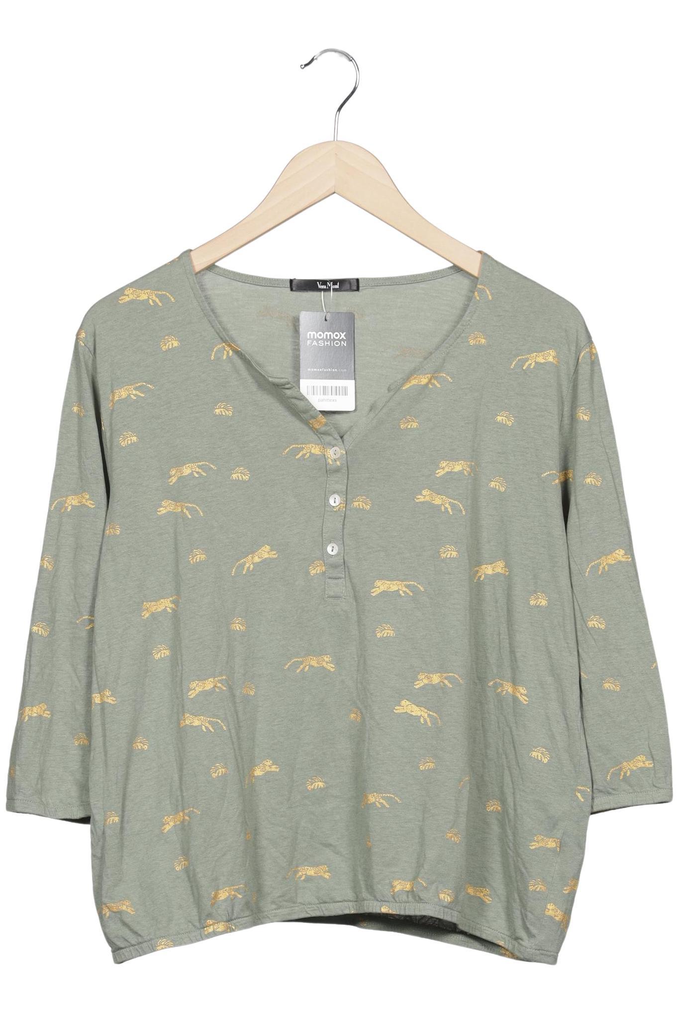 

Vera Mont Damen Langarmshirt, grün, Gr. 44