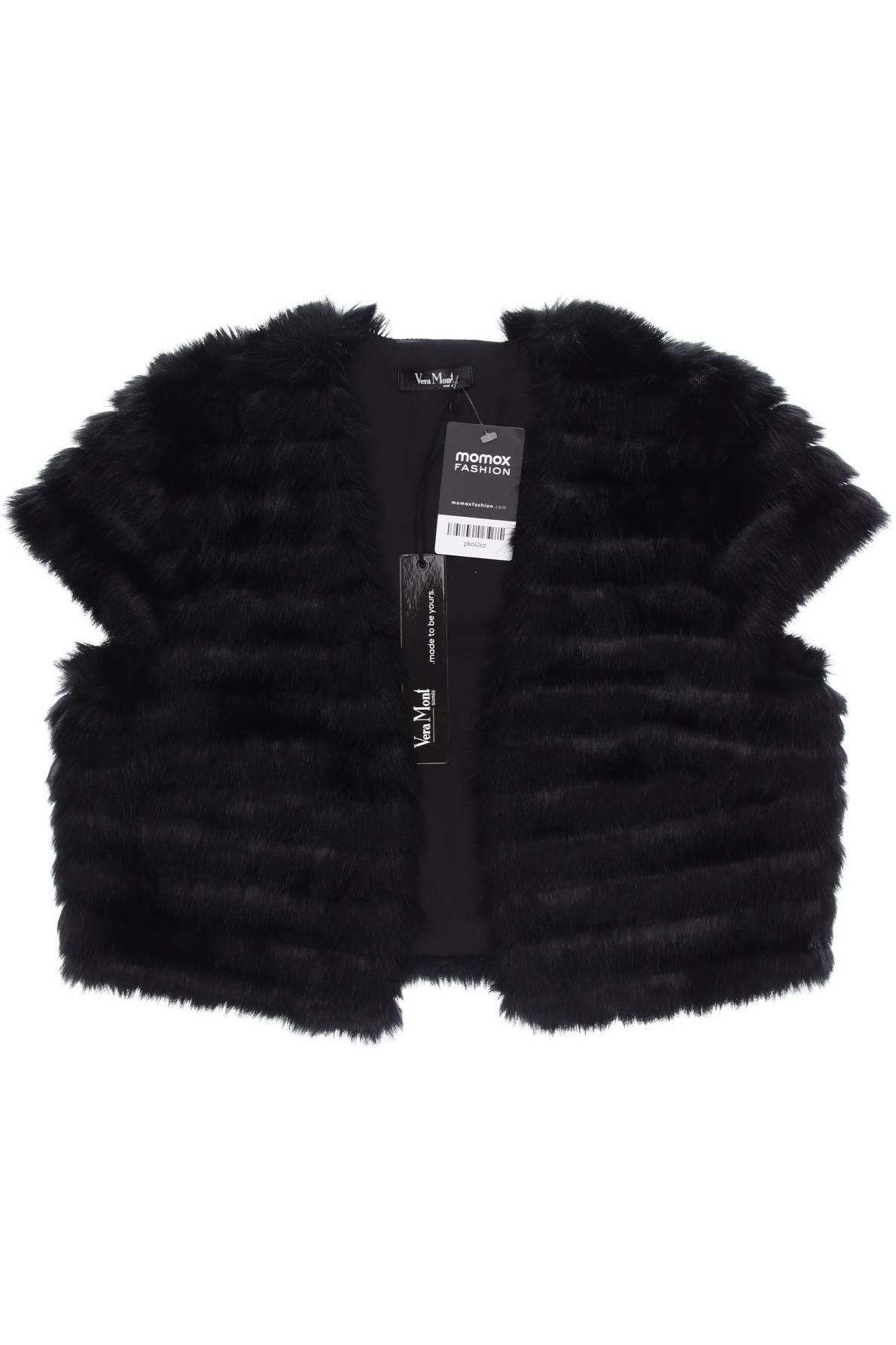 

Vera Mont Damen Weste, schwarz, Gr. 38