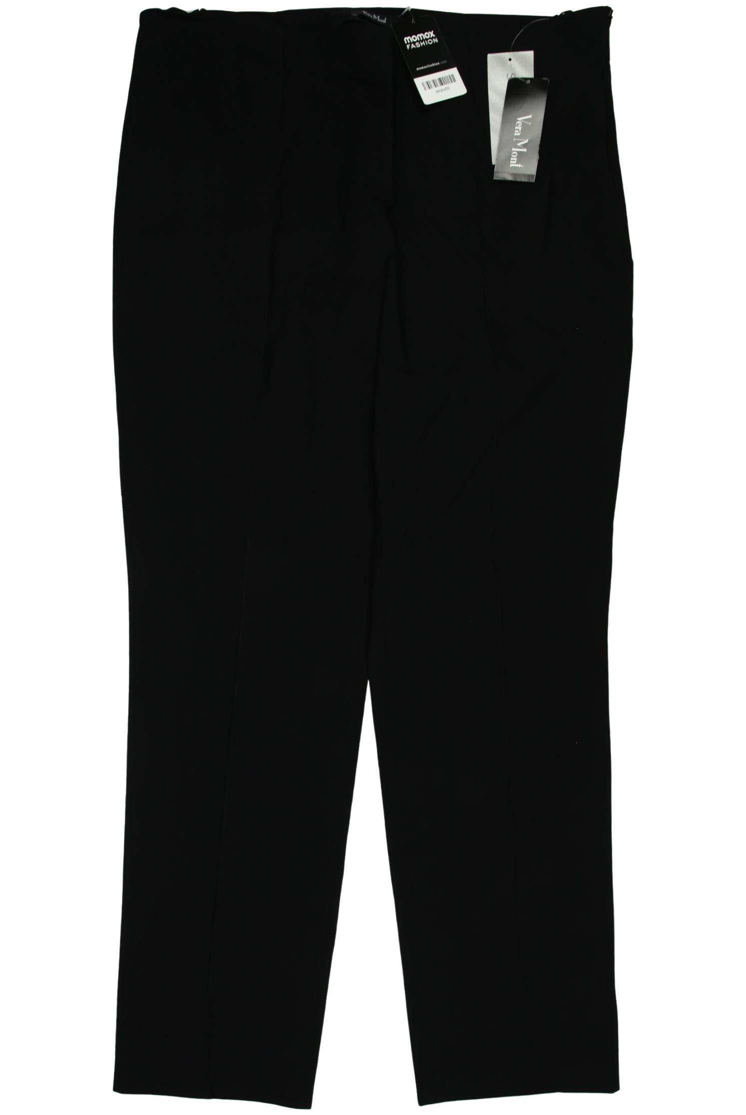 

Vera Mont Damen Stoffhose, schwarz, Gr. 46