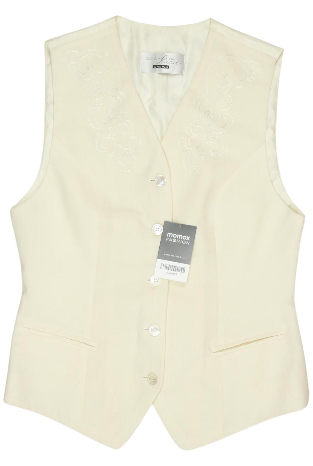 

Vera Mont Damen Weste, cremeweiß, Gr. 38