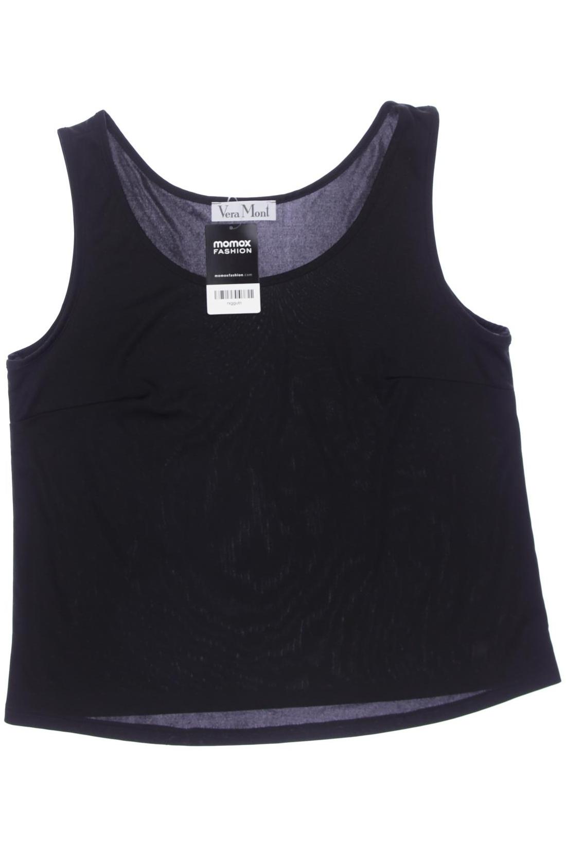 

Vera Mont Damen Top, schwarz, Gr. 42