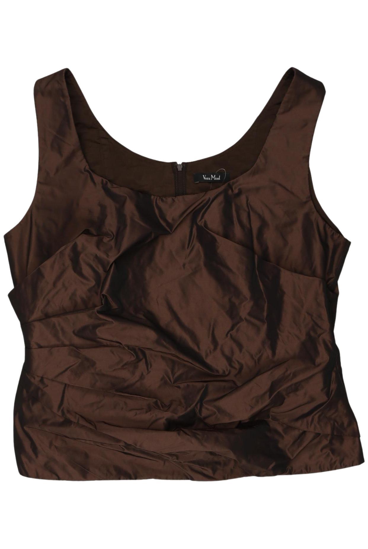 

Vera Mont Damen Top, braun, Gr. 44