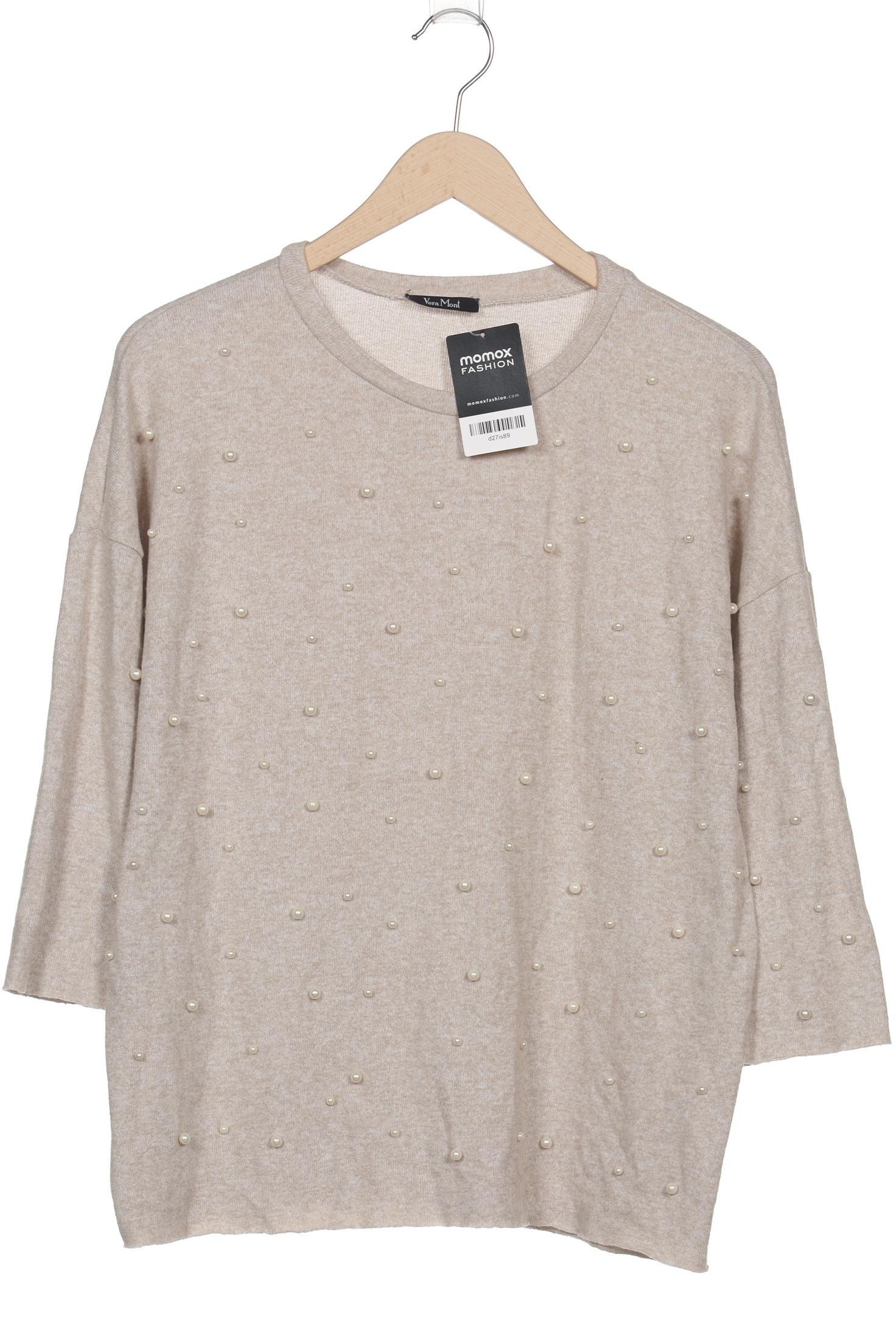 

Vera Mont Damen Pullover, beige, Gr. 42