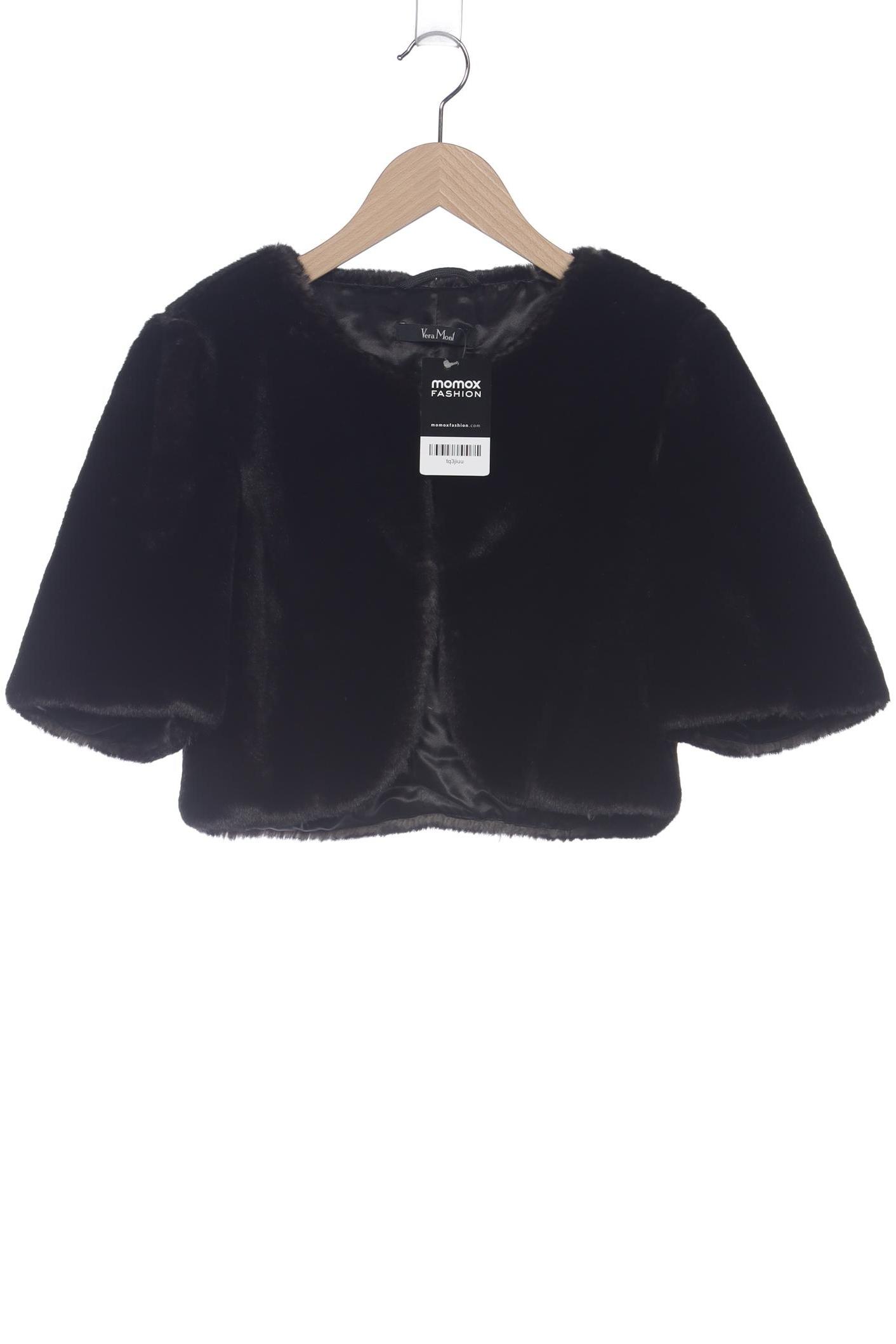 

Vera Mont Damen Strickjacke, schwarz, Gr. 36