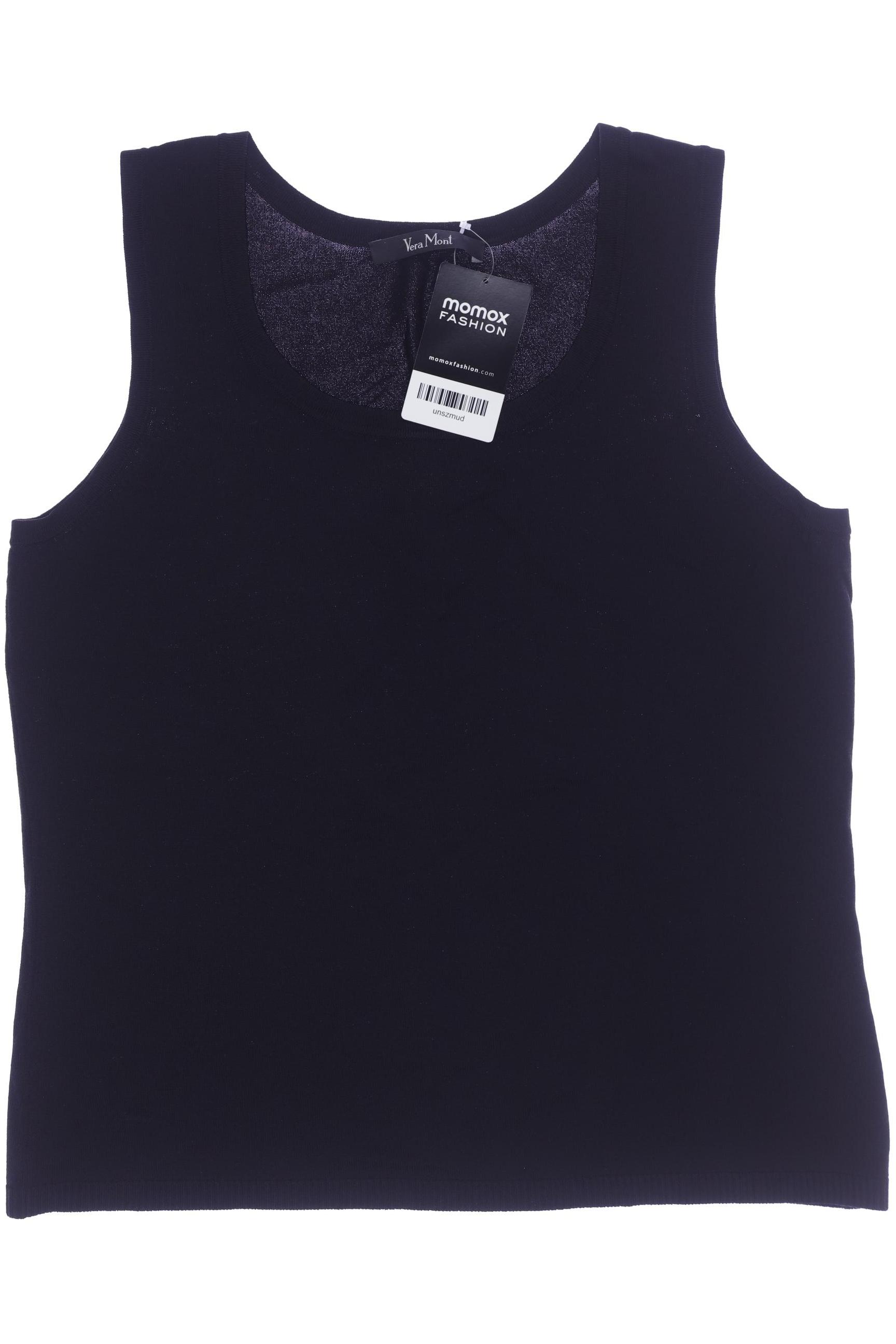 

Vera Mont Damen Top, schwarz, Gr. 38
