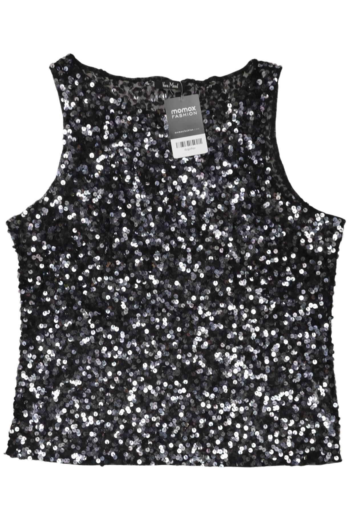 

Vera Mont Damen Top, schwarz, Gr. 46