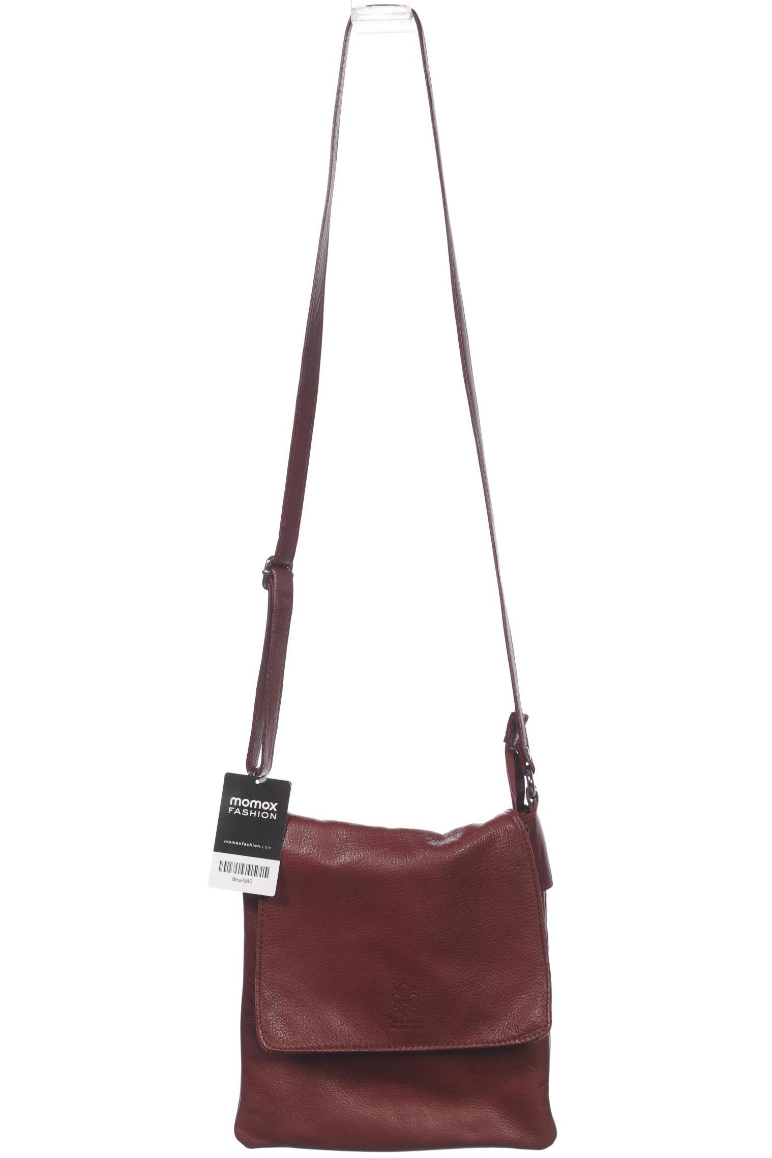 

Vera Pelle Damen Handtasche, bordeaux, Gr.