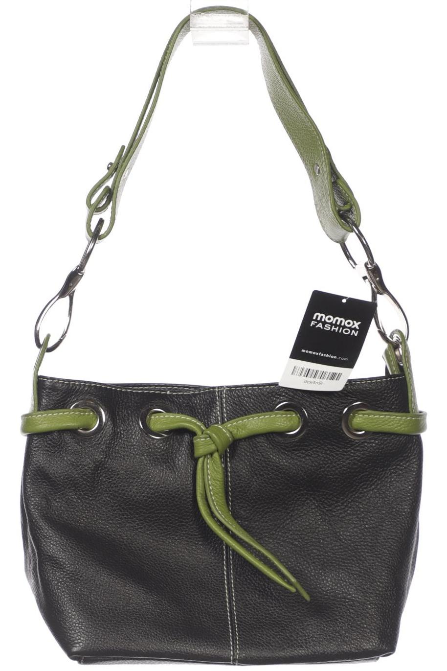 

Vera Pelle Damen Handtasche, schwarz, Gr.