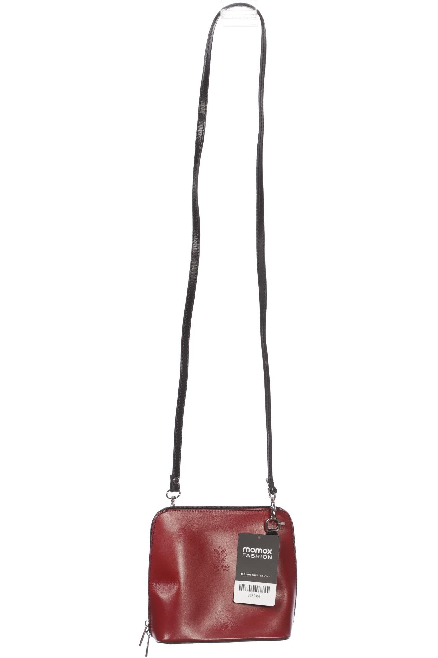 

Vera Pelle Damen Handtasche, rot, Gr.