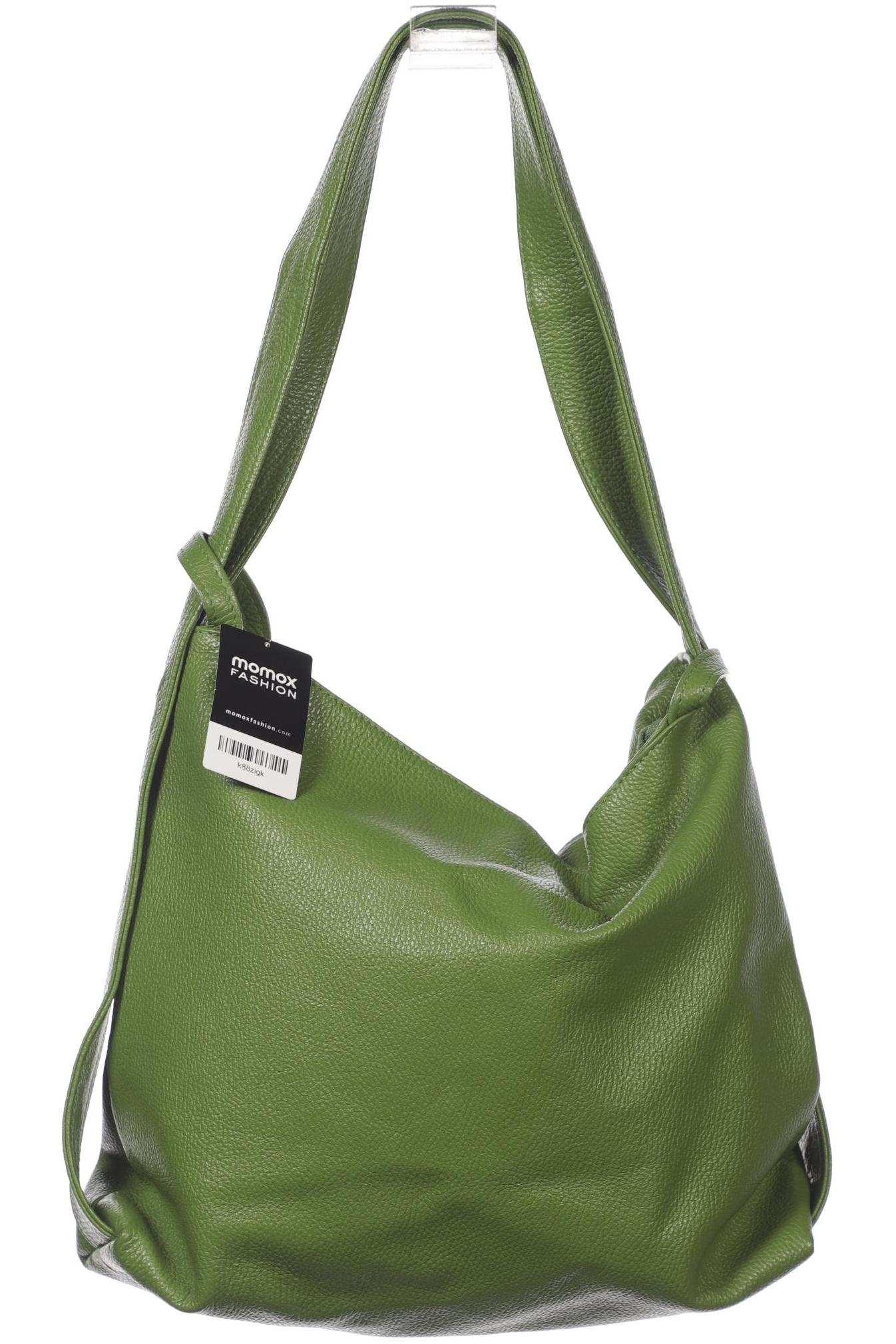 

Vera Pelle Damen Handtasche, grün, Gr.