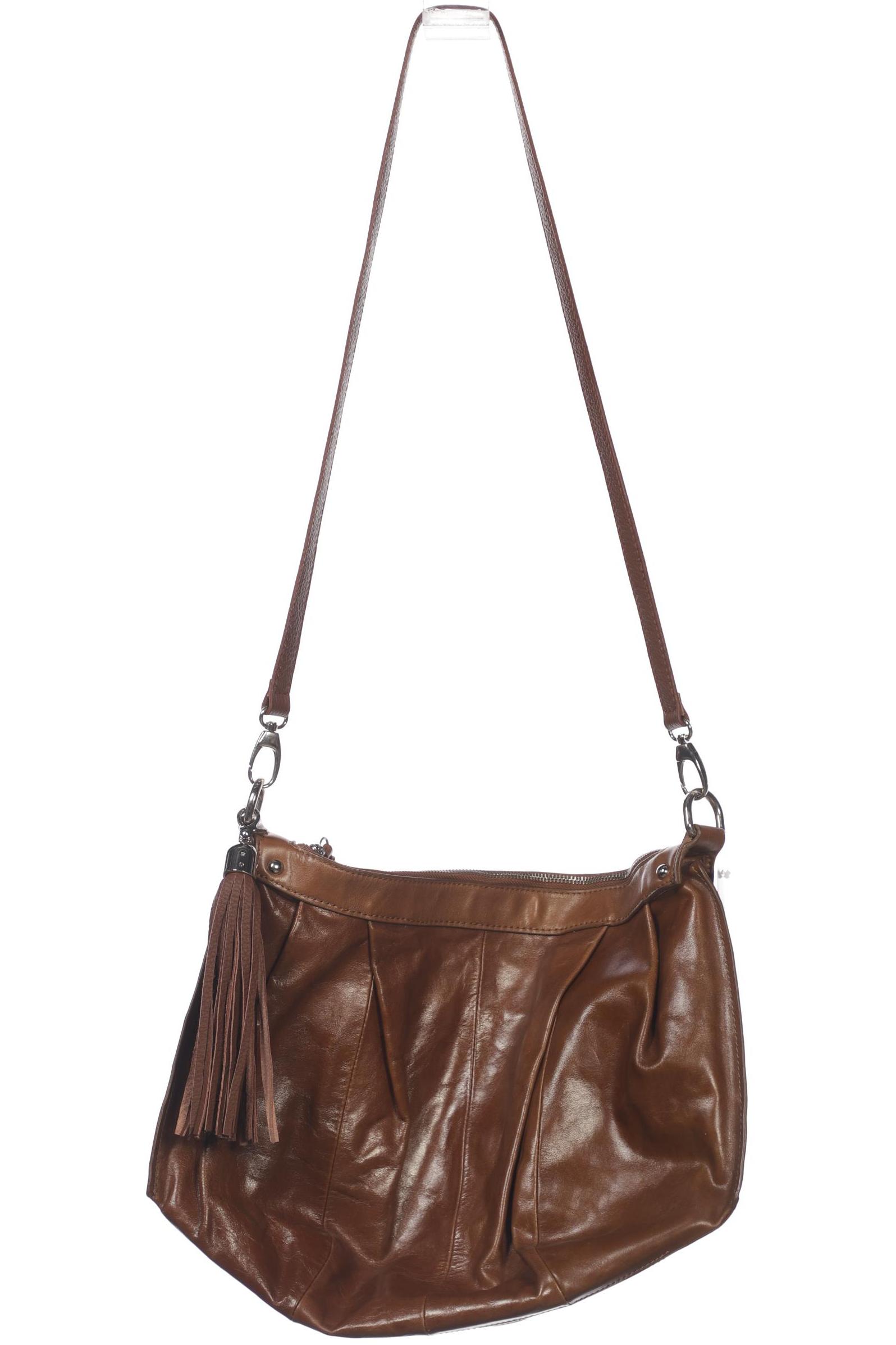 

Vera Pelle Damen Handtasche, braun, Gr.