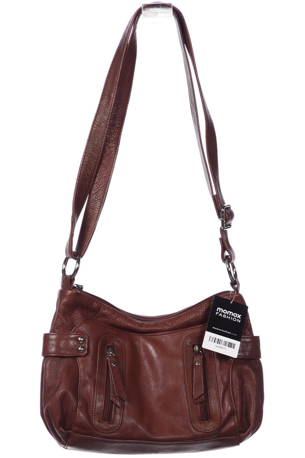 

Vera Pelle Damen Handtasche, braun, Gr.