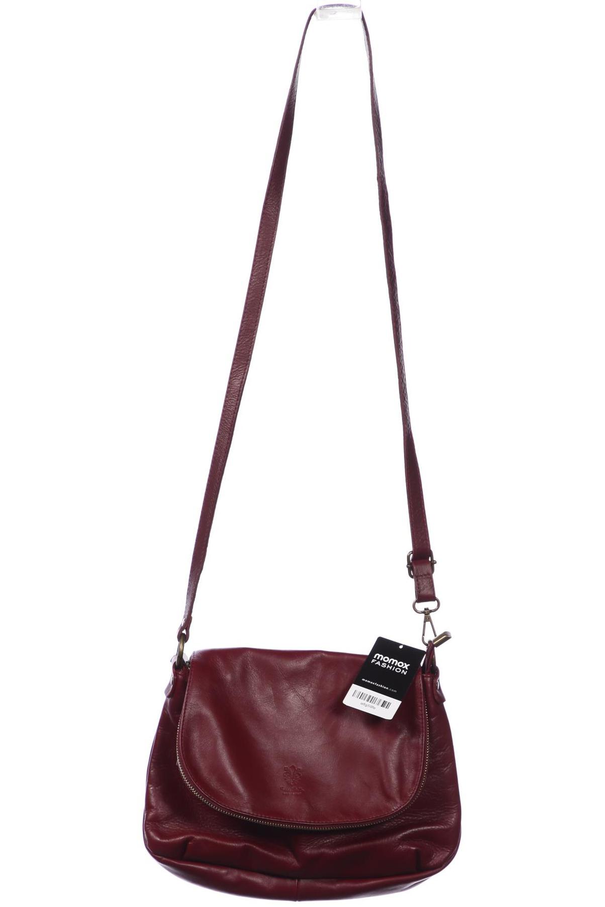 

Vera Pelle Damen Handtasche, bordeaux