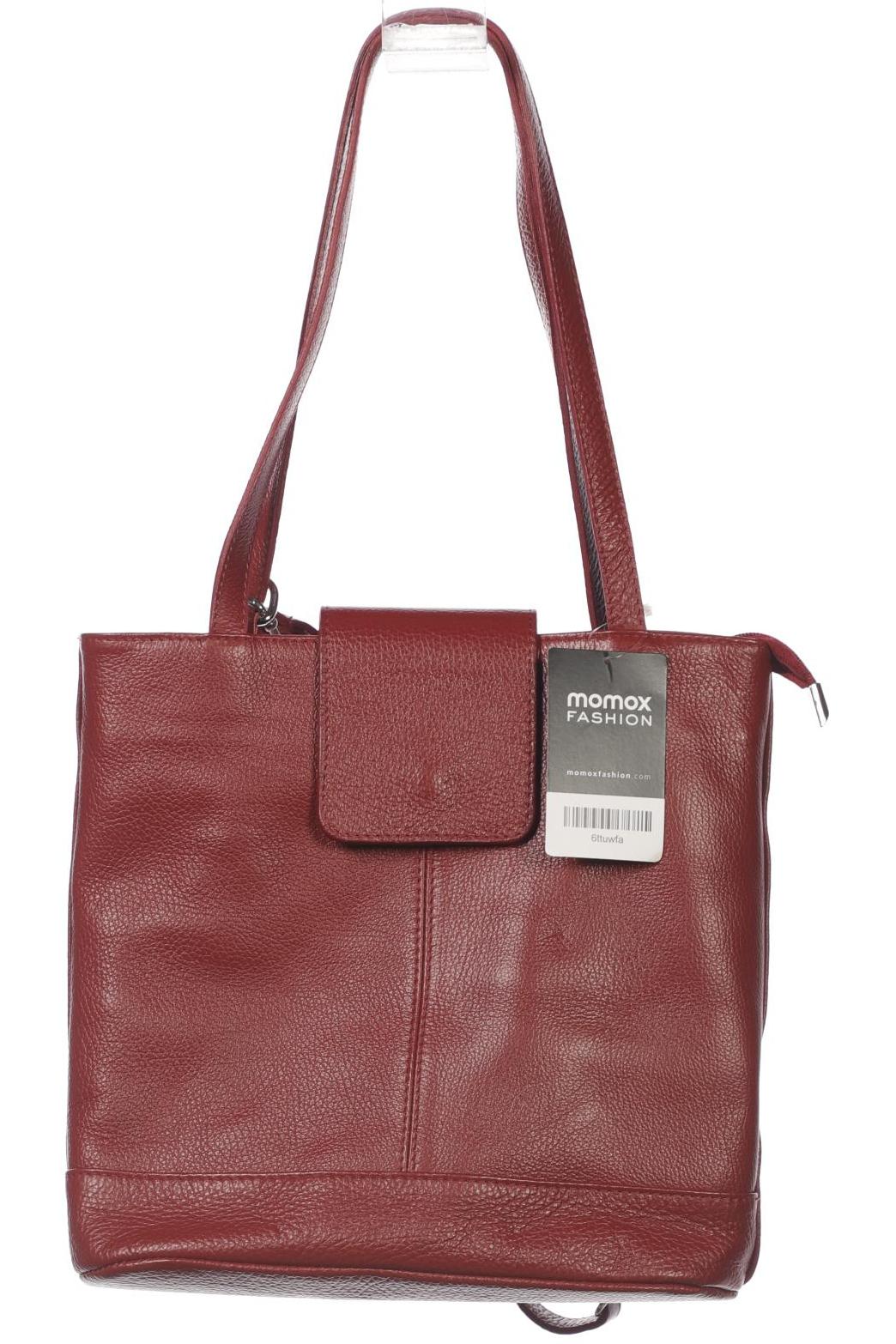 

Vera Pelle Damen Handtasche, rot, Gr.