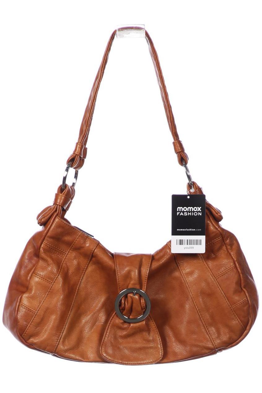 

Vera Pelle Damen Handtasche, orange, Gr.