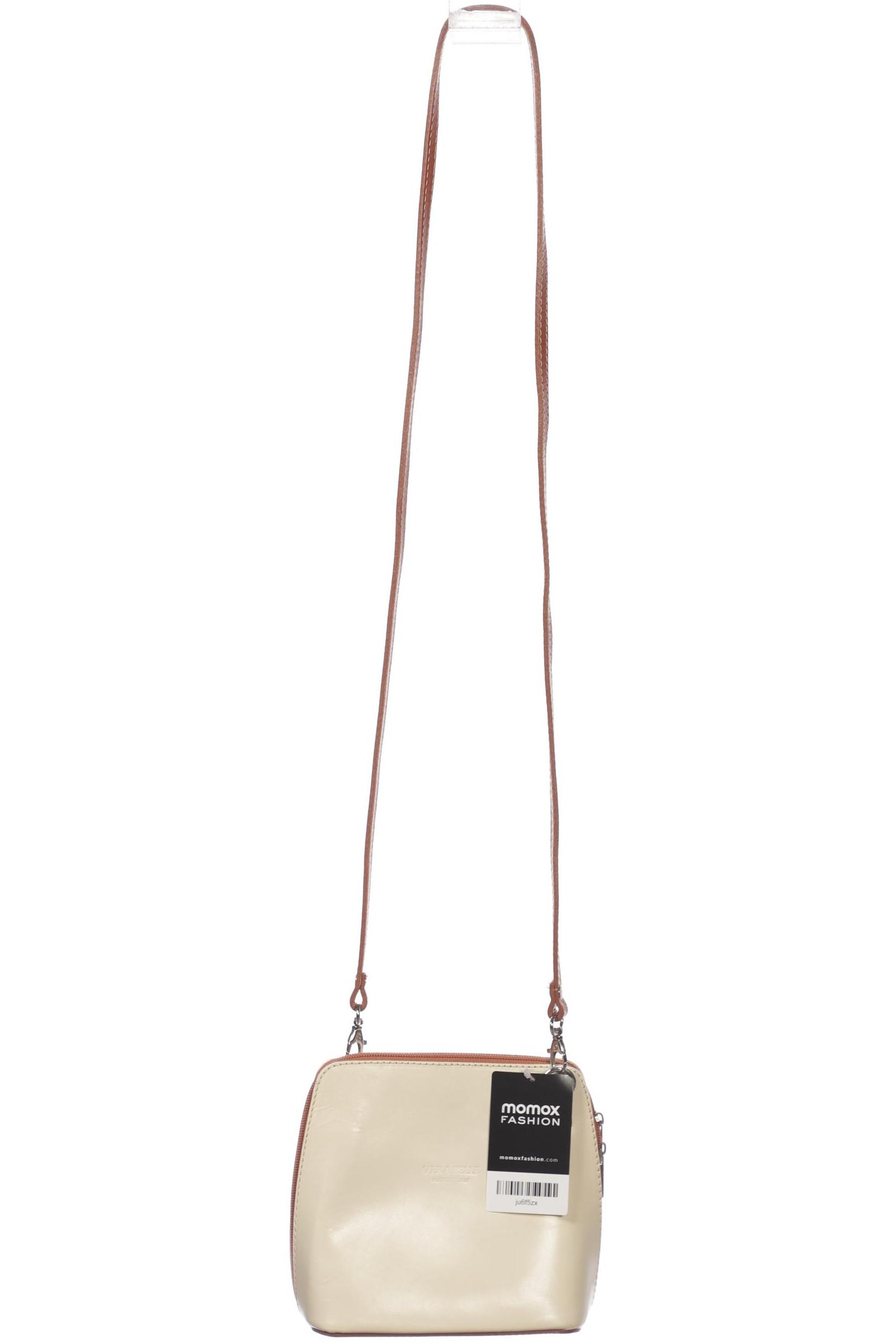 

Vera Pelle Damen Handtasche, beige