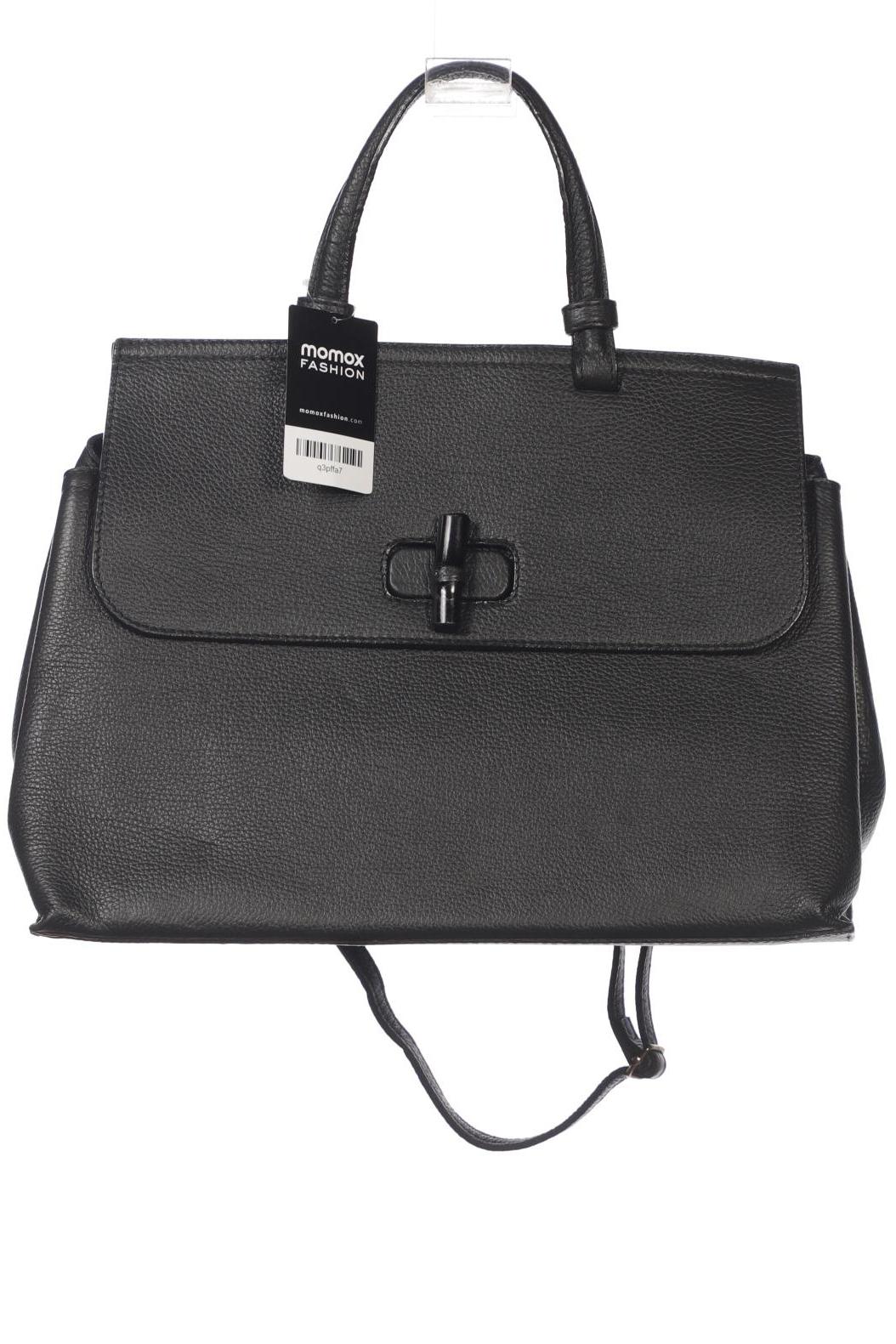

Vera Pelle Damen Handtasche, schwarz, Gr.