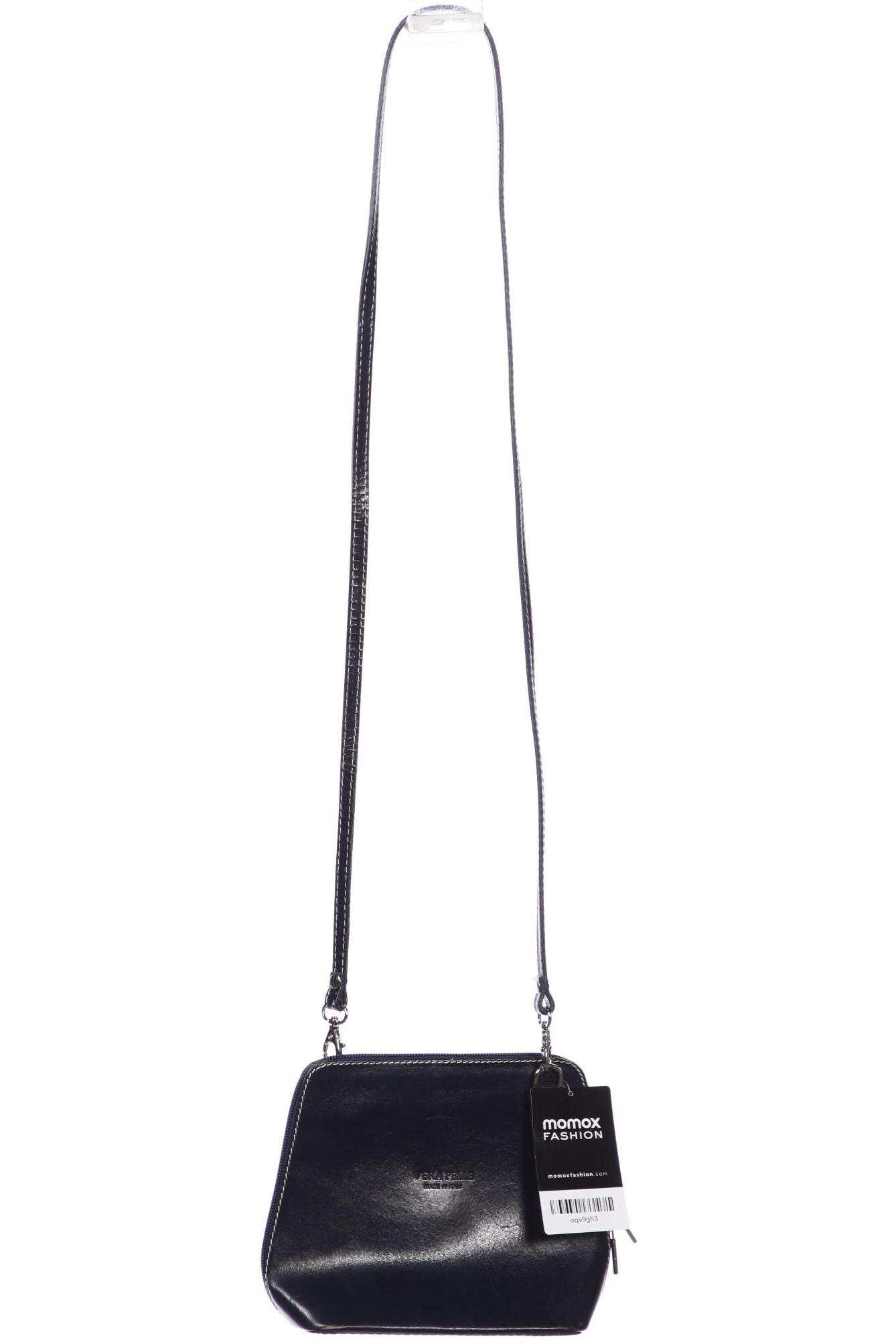 

Vera Pelle Damen Handtasche, marineblau