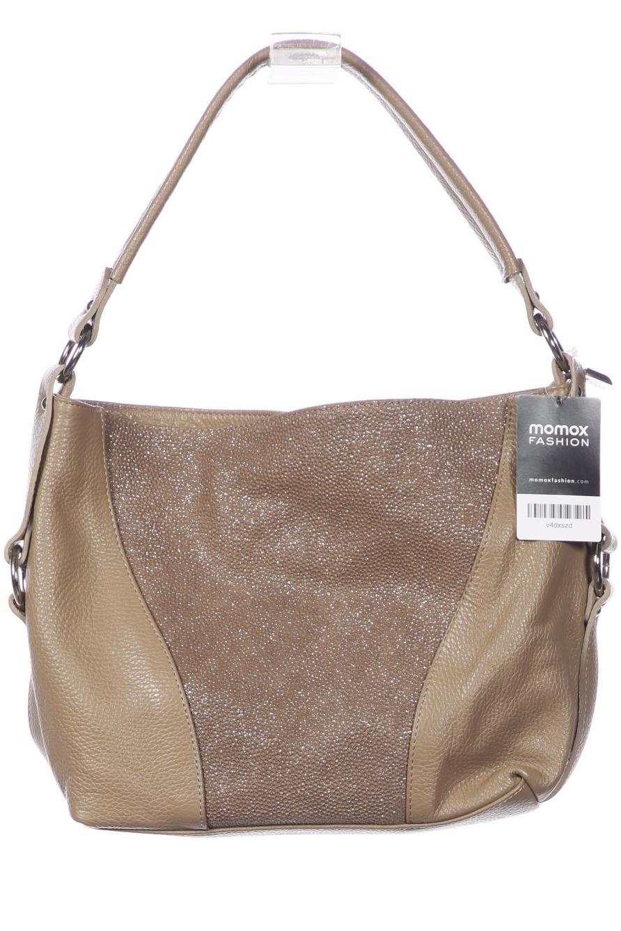 

Vera Pelle Damen Handtasche, beige, Gr.