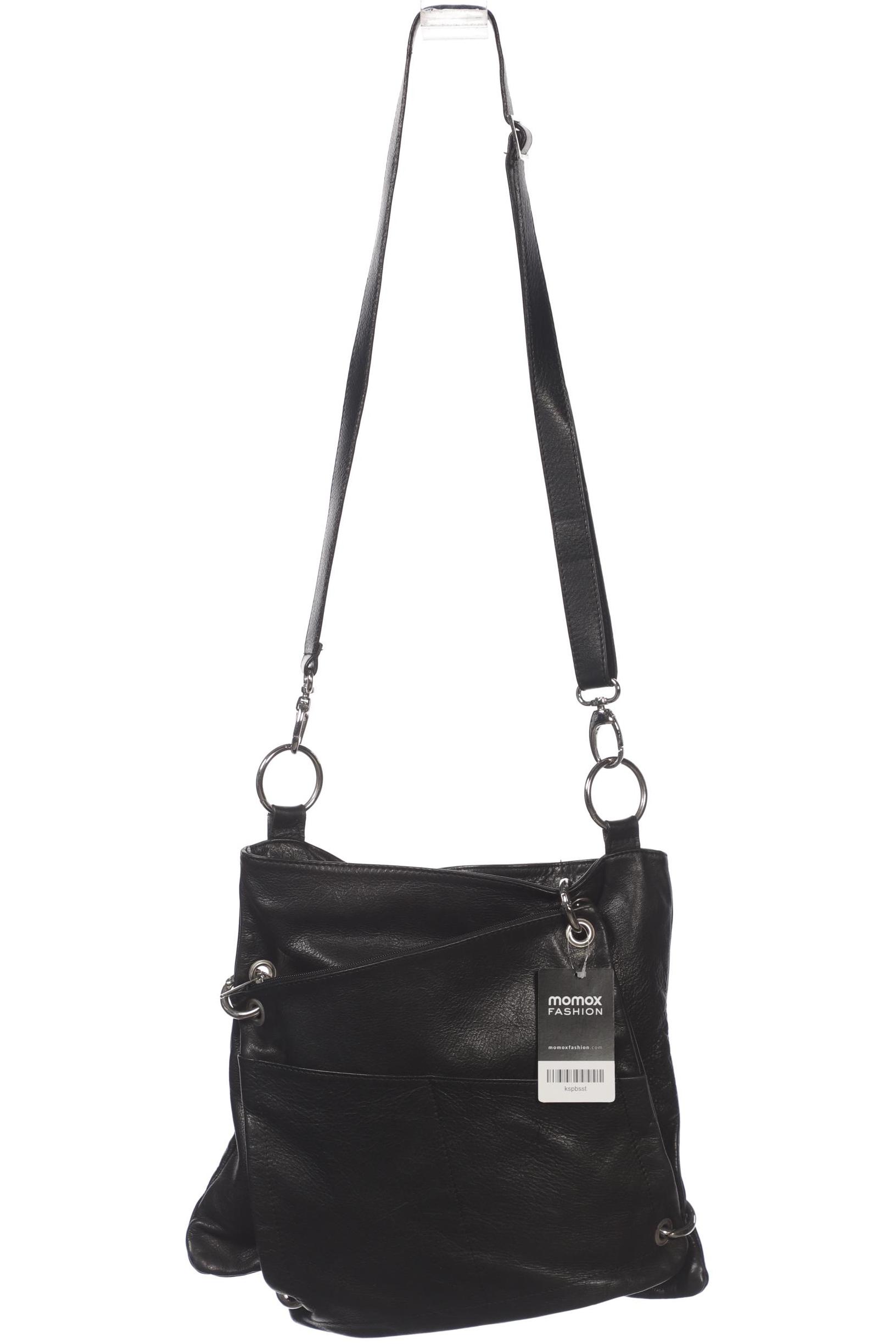 

Vera Pelle Damen Handtasche, schwarz