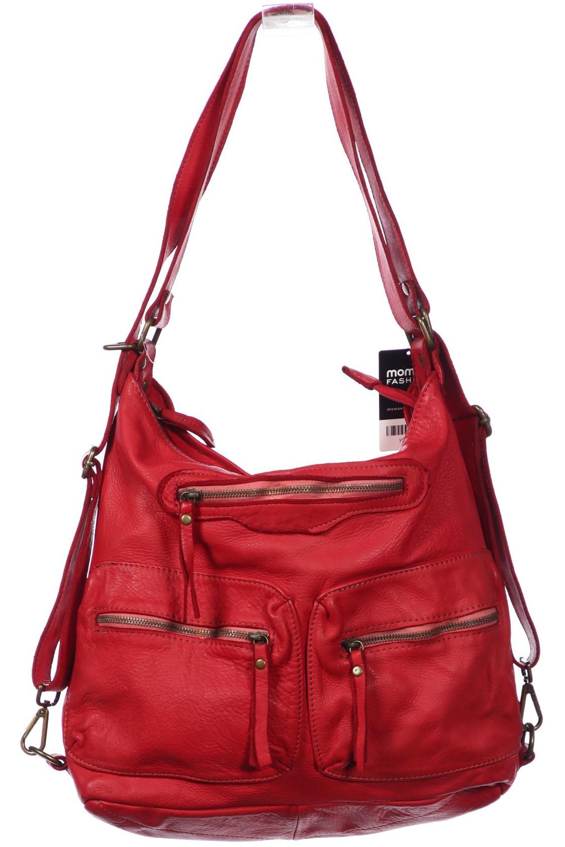 

Vera Pelle Damen Handtasche, rot