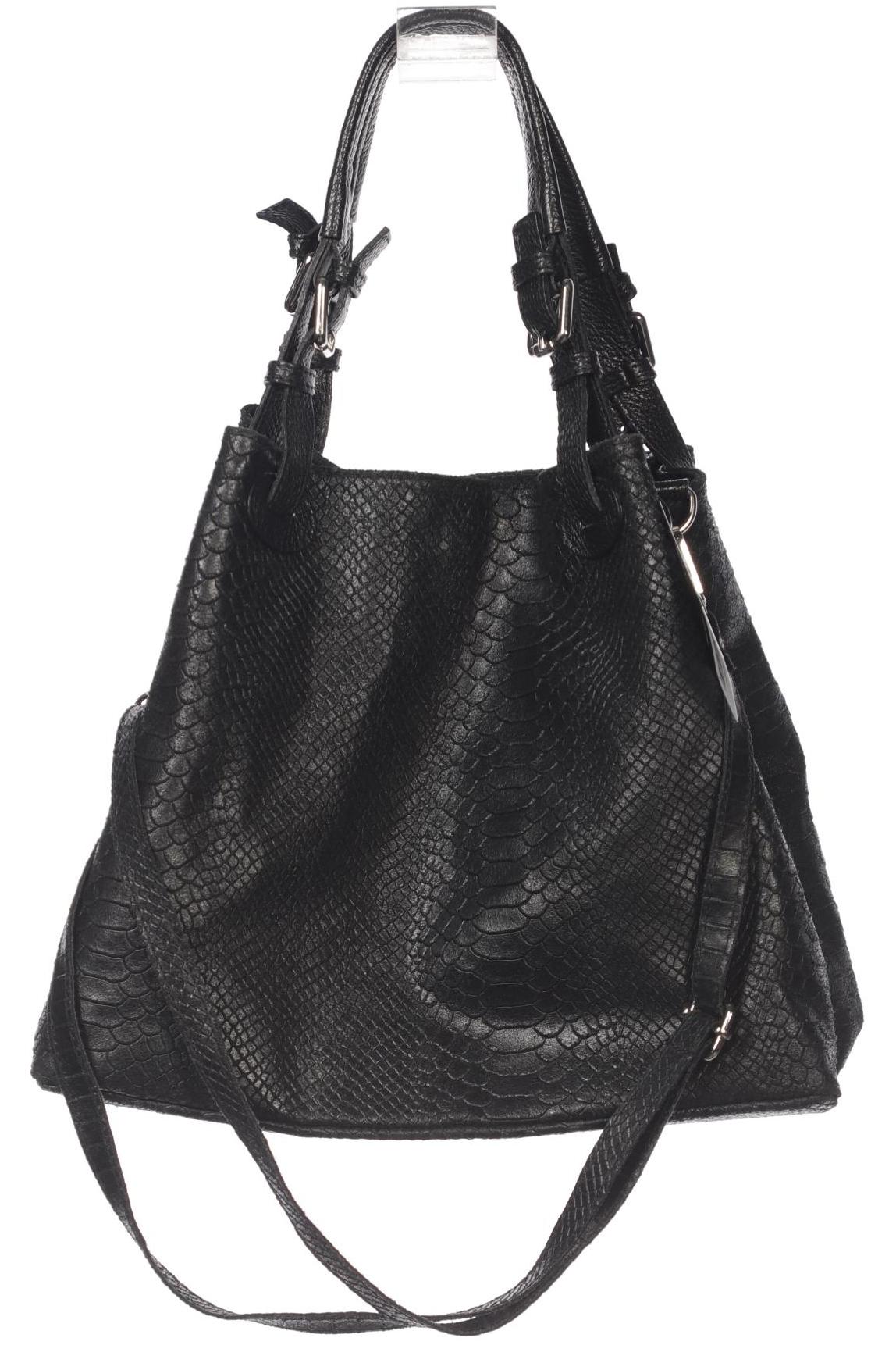

Vera Pelle Damen Handtasche, schwarz