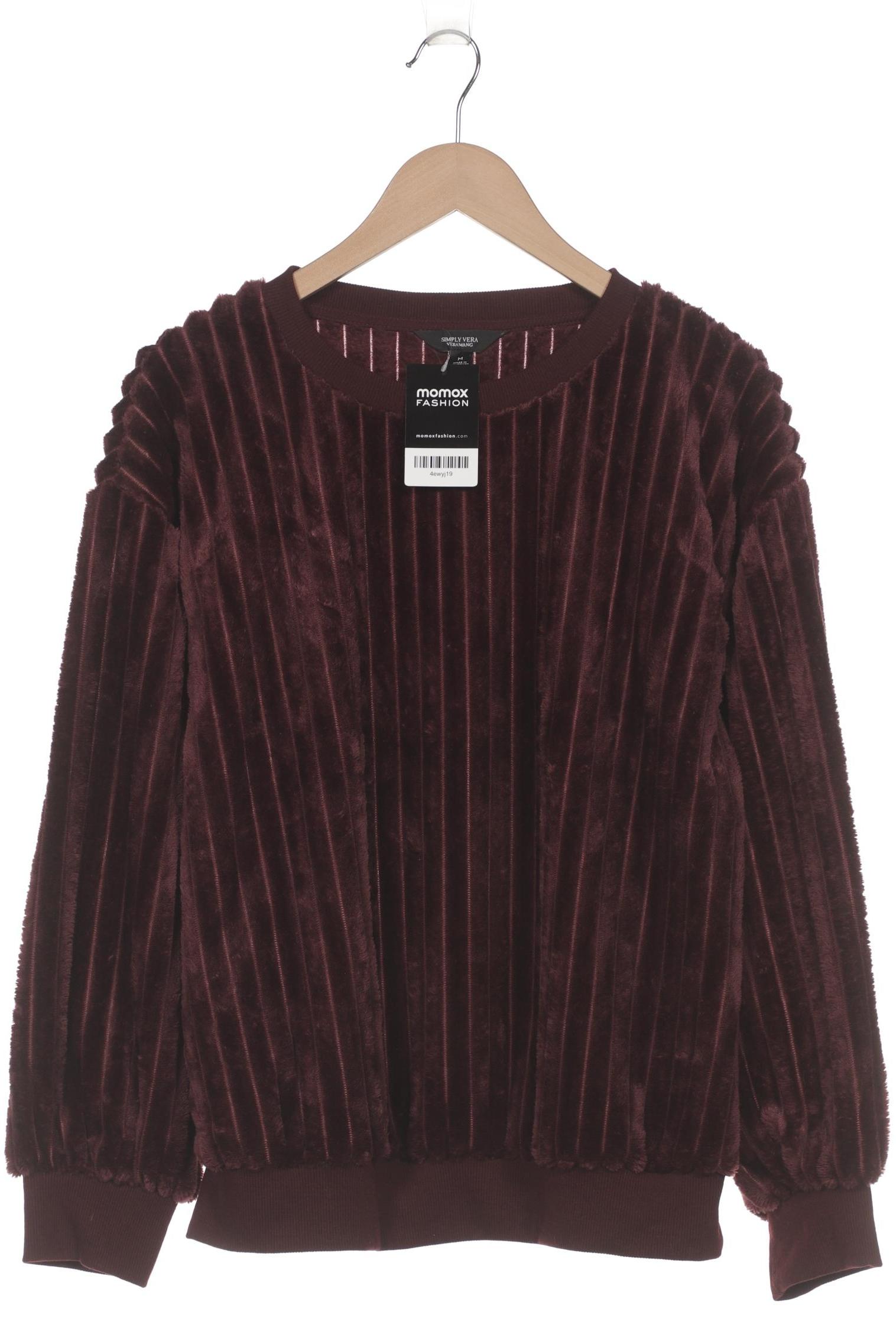 

Vera Wang Damen Sweatshirt, bordeaux, Gr. 38