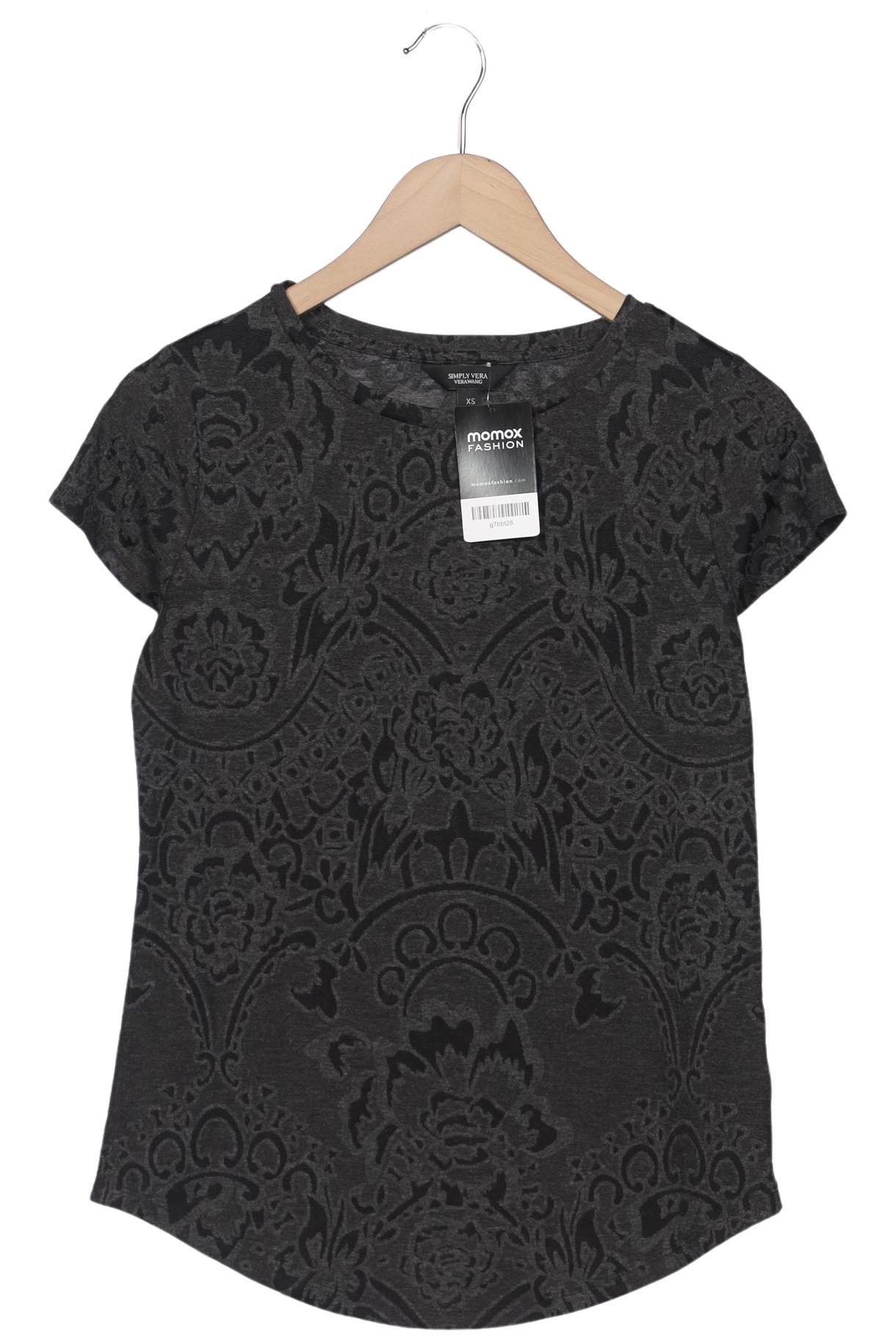 

Vera Wang Damen T-Shirt, grau, Gr. 34