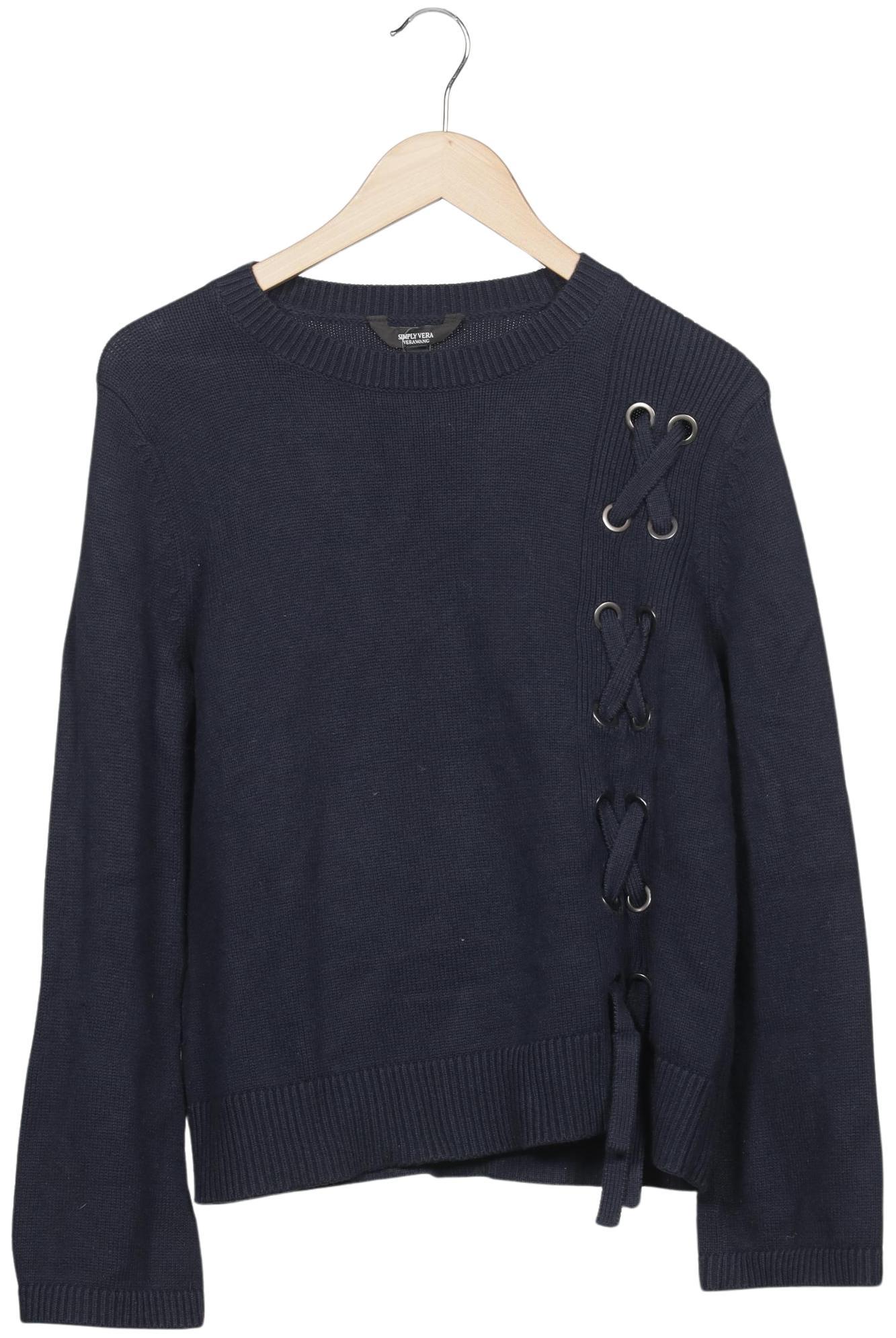 

Vera Wang Damen Pullover, marineblau, Gr. 42