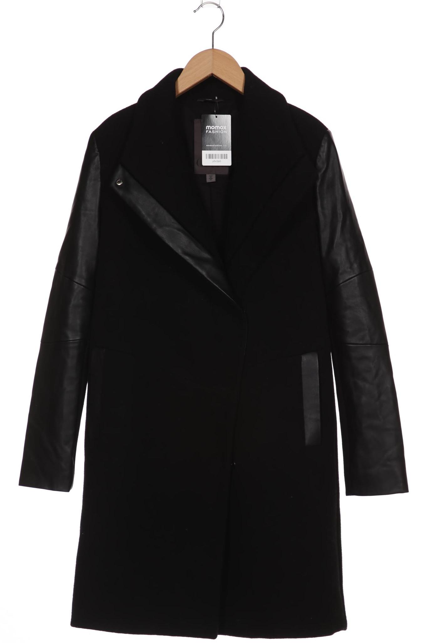 

Vera Wang Damen Mantel, schwarz, Gr. 34
