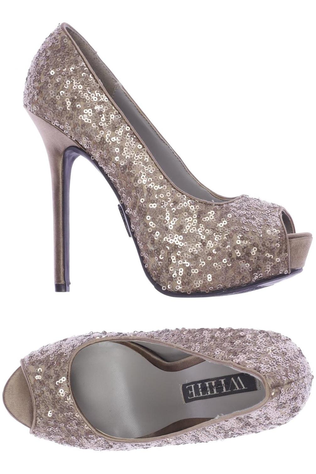 

Vera Wang Damen Pumps, beige, Gr. 7.5
