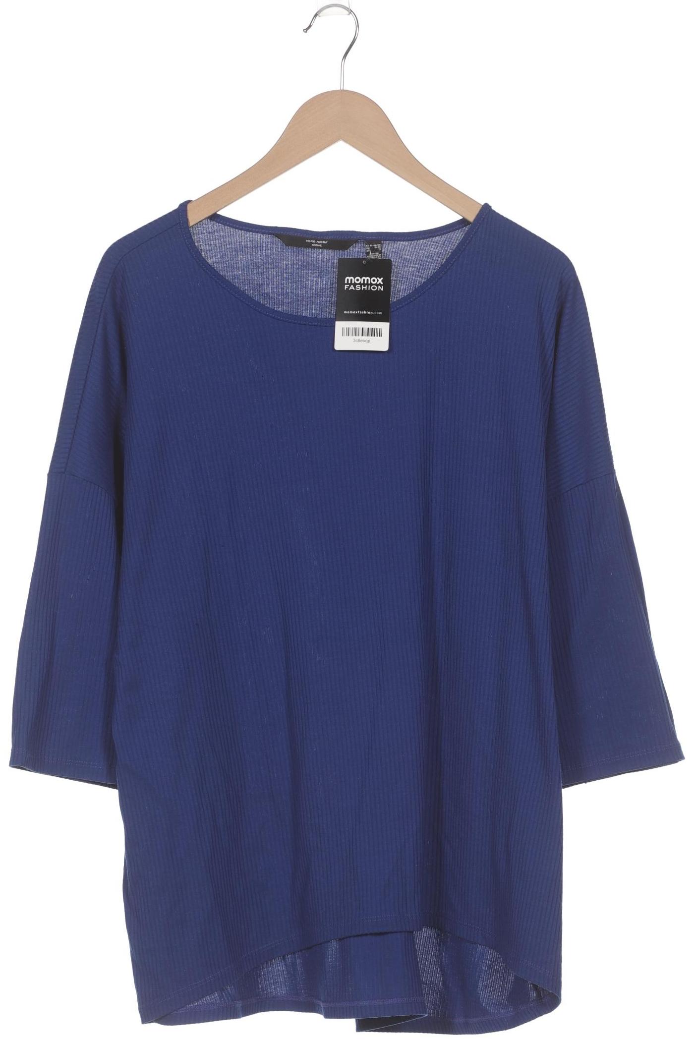 

Vero Moda Curve Damen T-Shirt, blau, Gr. 46