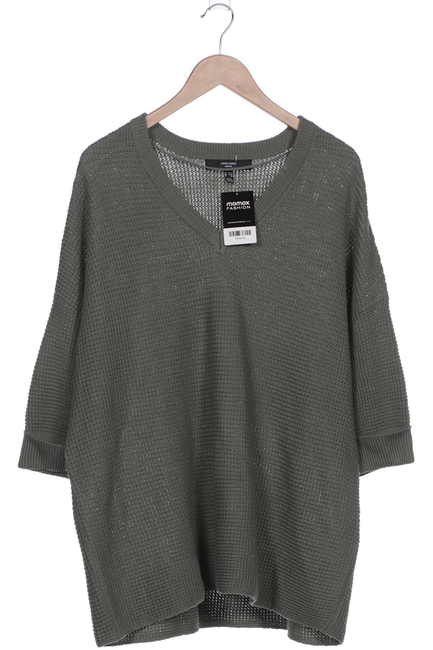 

Vero Moda Curve Damen Pullover, grün, Gr. 42