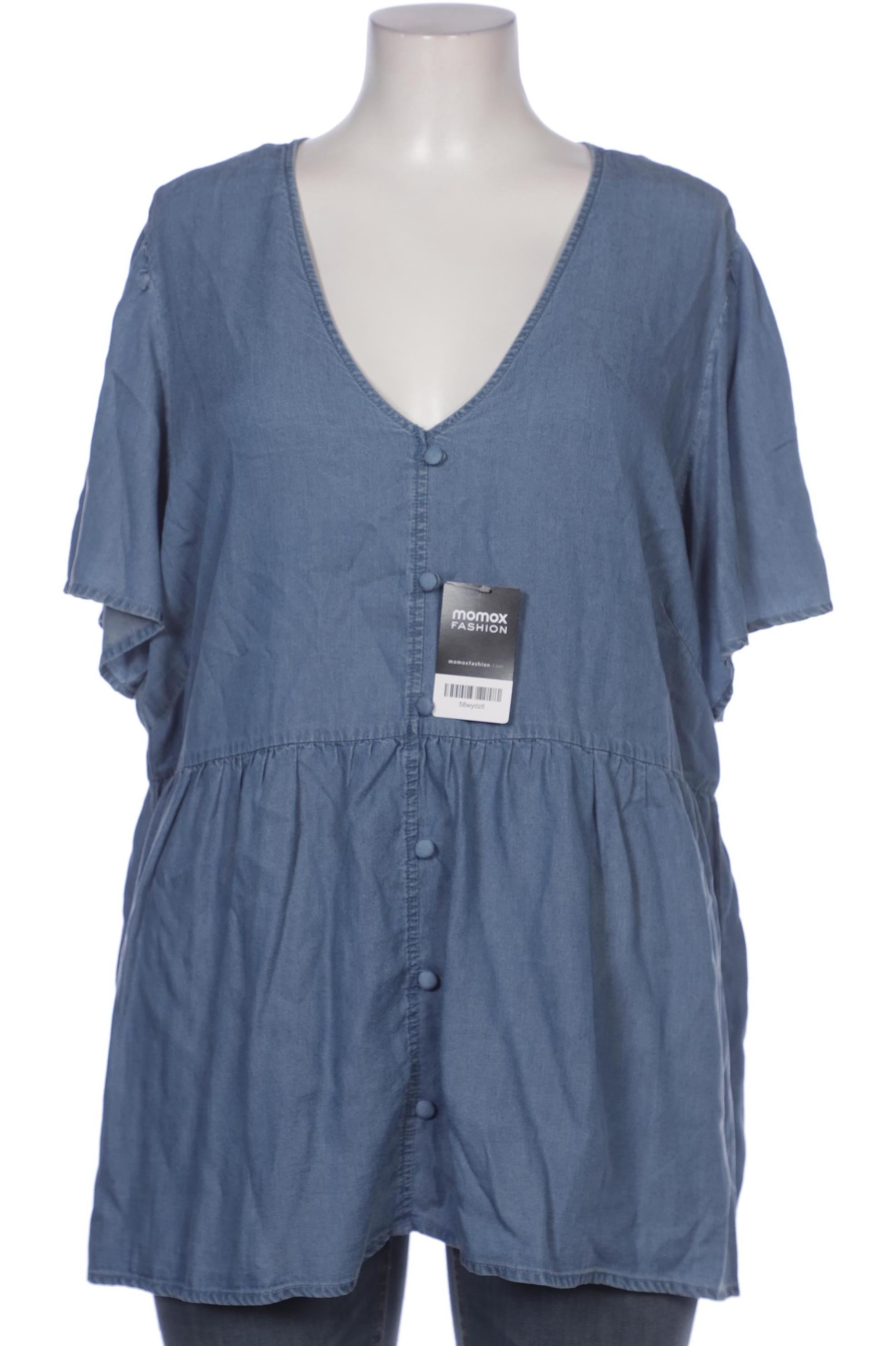 

Vero Moda Curve Damen Bluse, blau, Gr. 50