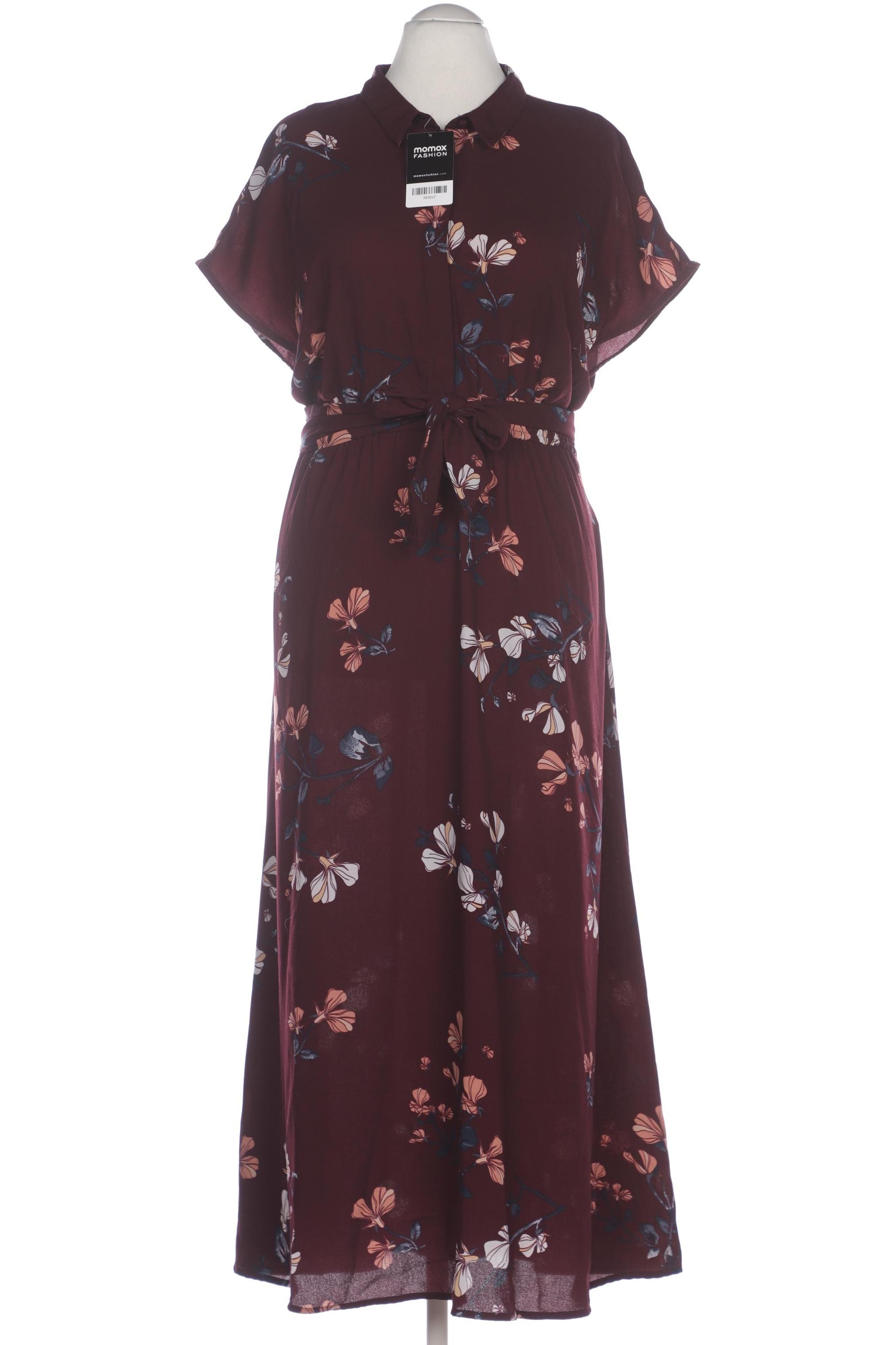 

Vero Moda Curve Damen Kleid, bordeaux, Gr. 46