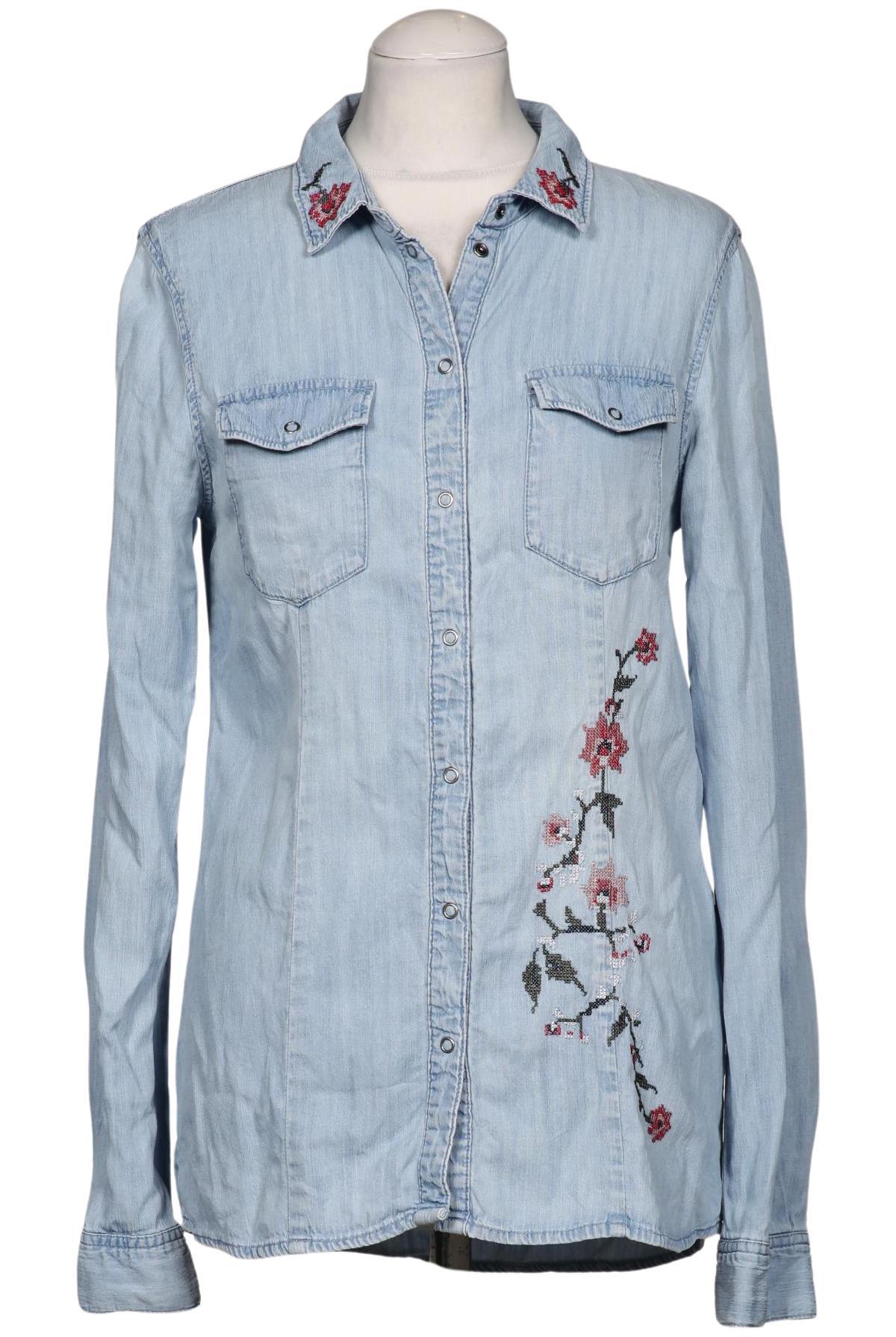 

Vero Moda Curve Damen Bluse, hellblau, Gr. 38