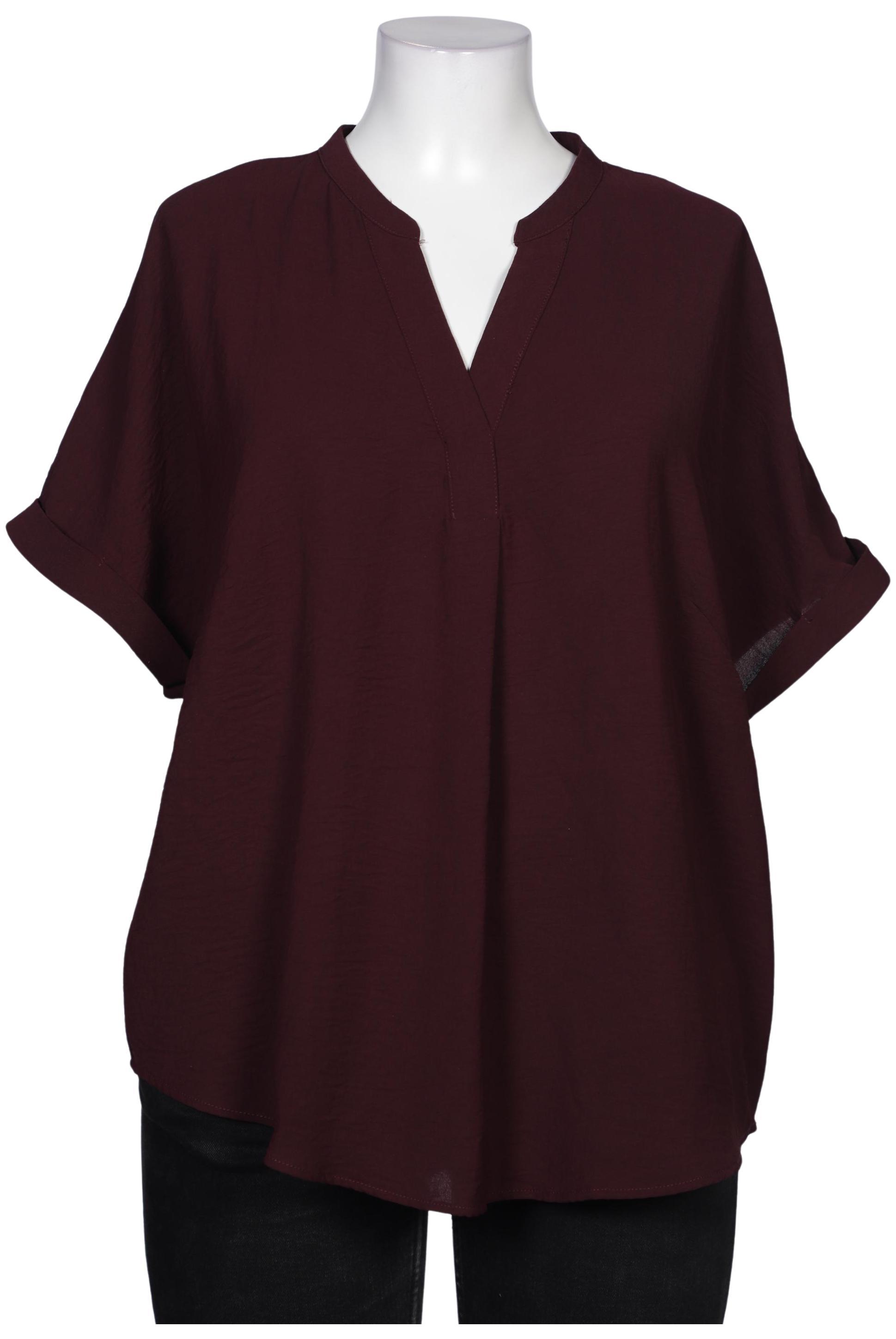 

Vero Moda Curve Damen Bluse, bordeaux, Gr. 48