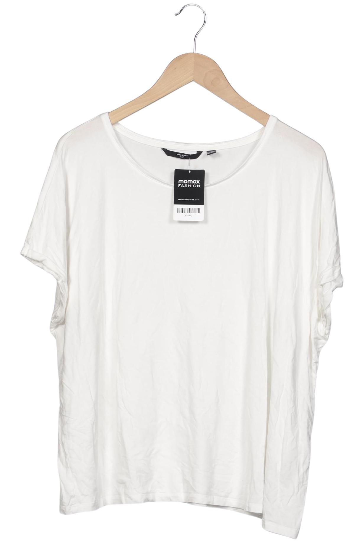 

Vero Moda Curve Damen T-Shirt, cremeweiß, Gr. 52