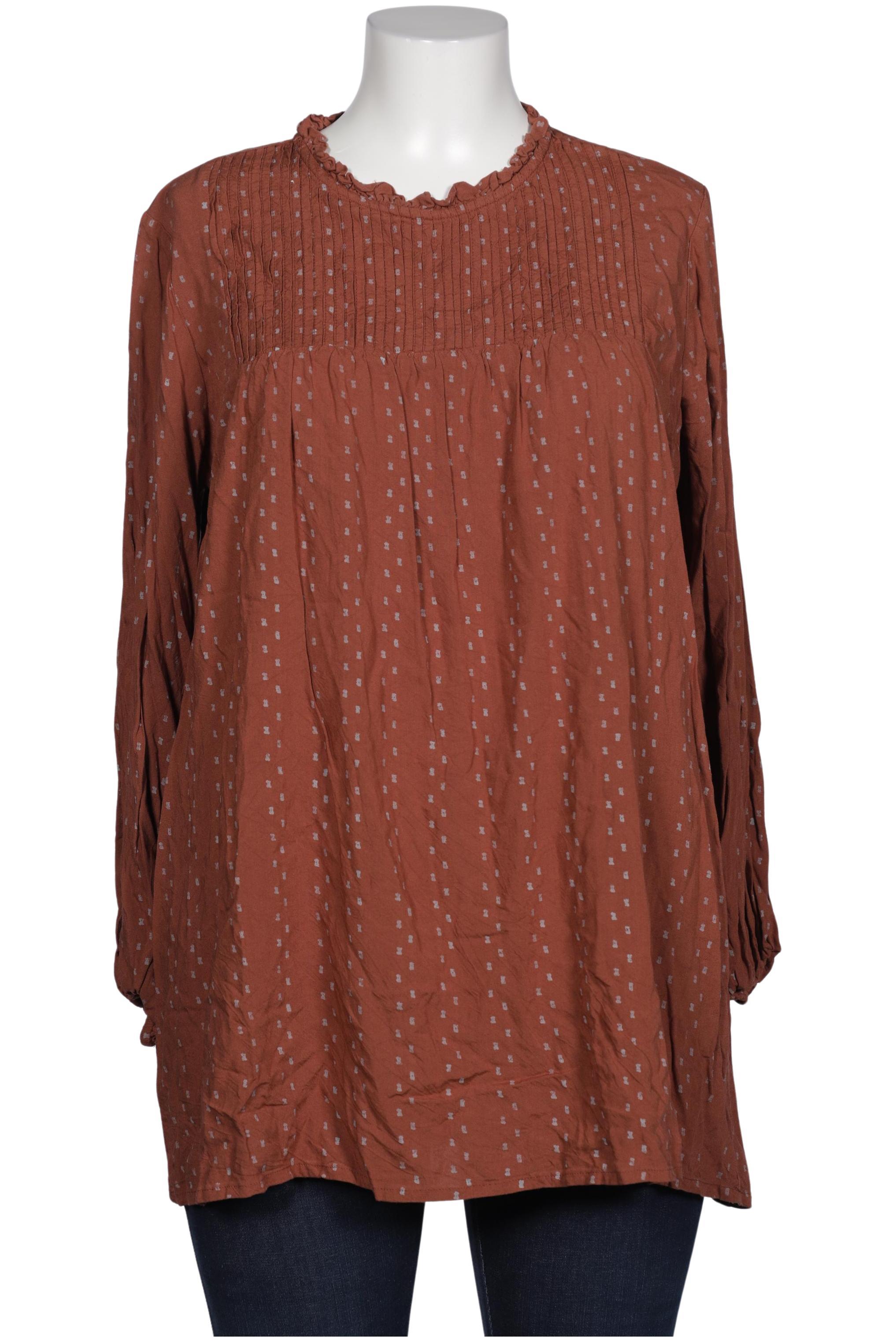 

Vero Moda Curve Damen Bluse, braun, Gr. 46