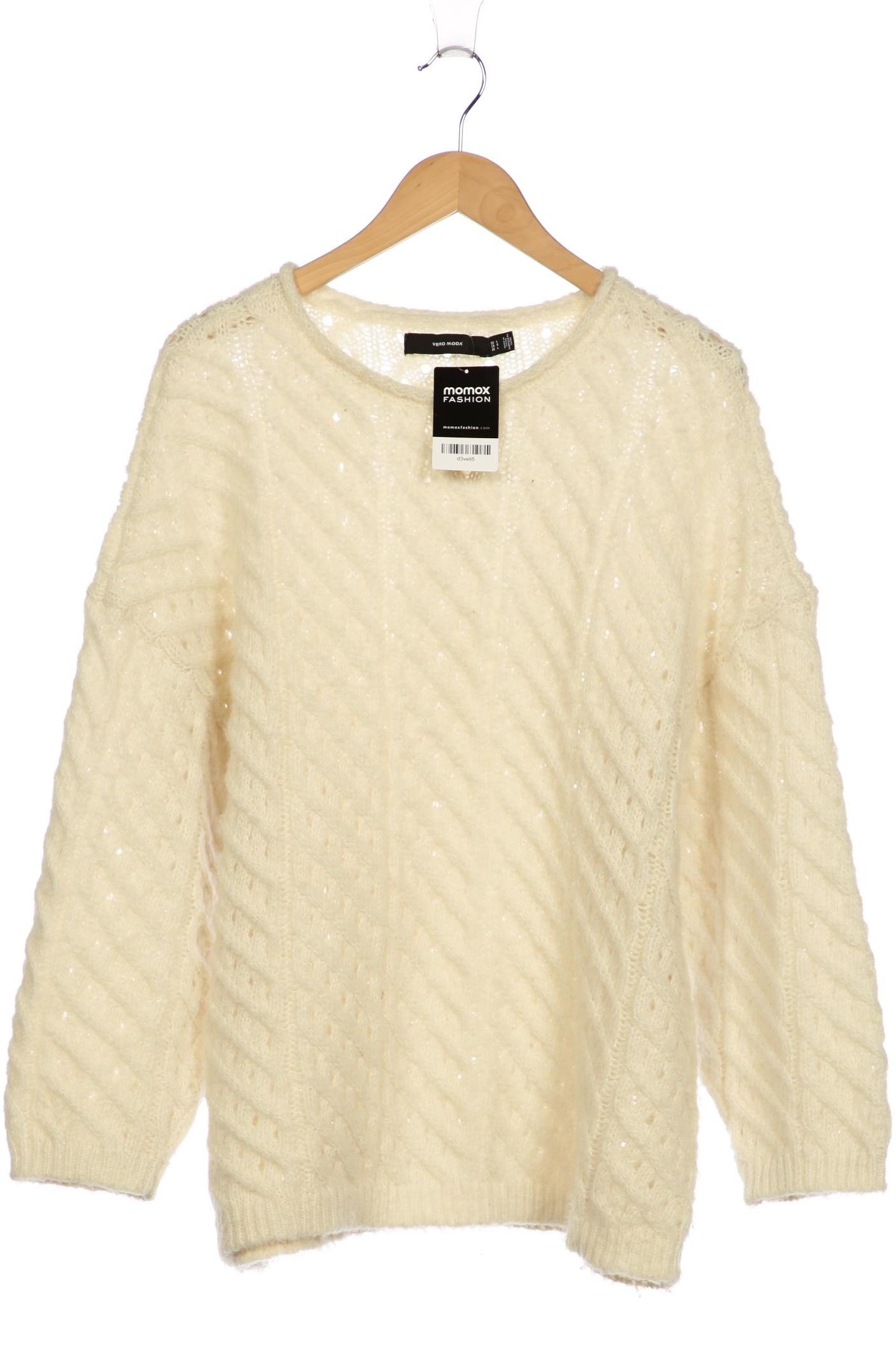 

Vero Moda Curve Damen Pullover, weiß, Gr. 42