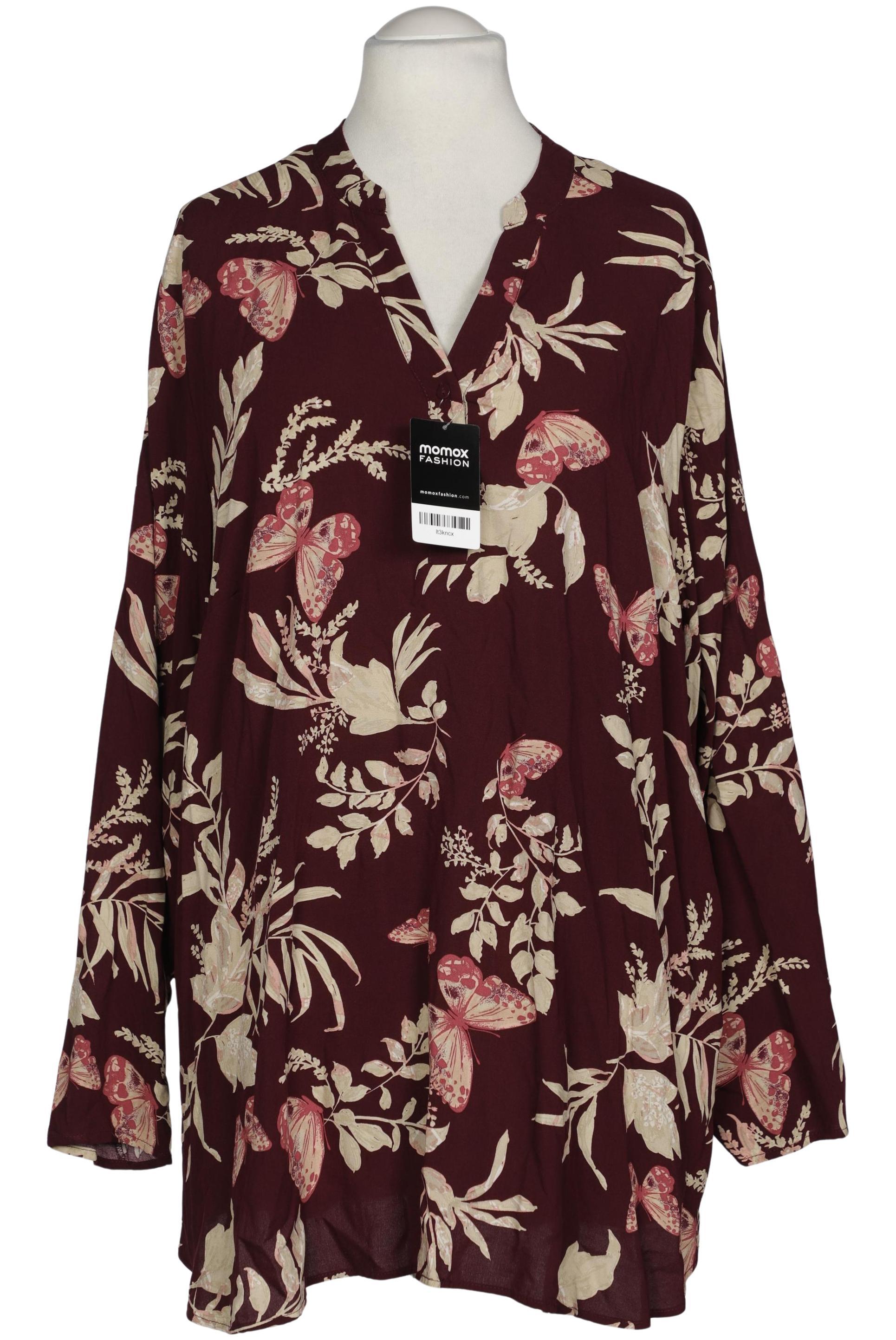 

Vero Moda Curve Damen Bluse, bordeaux, Gr. 54