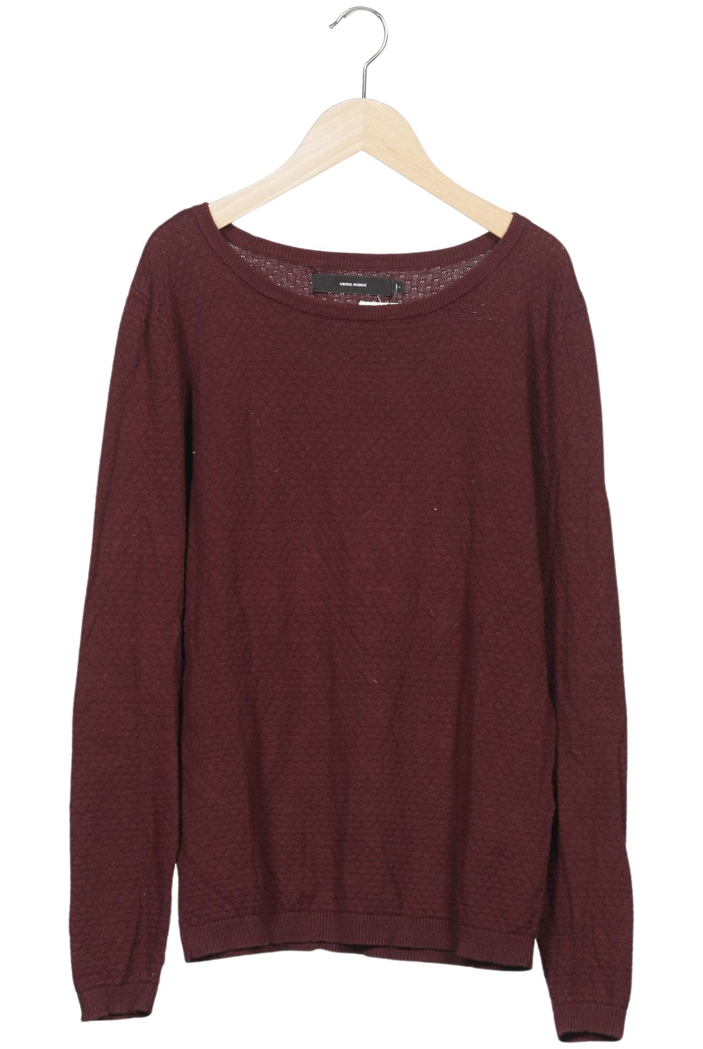

Vero Moda Curve Damen Pullover, bordeaux, Gr. 42