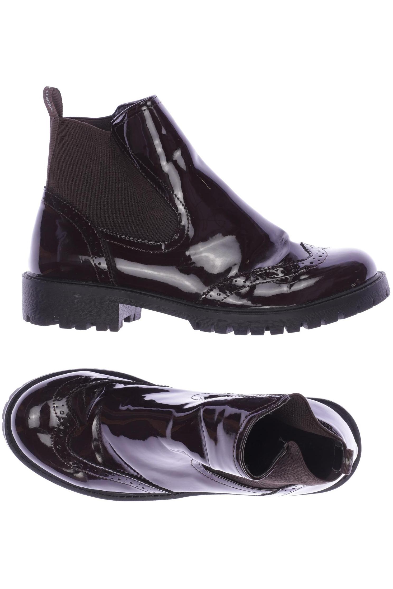 

Vero Moda Damen Stiefelette, bordeaux, Gr. 38