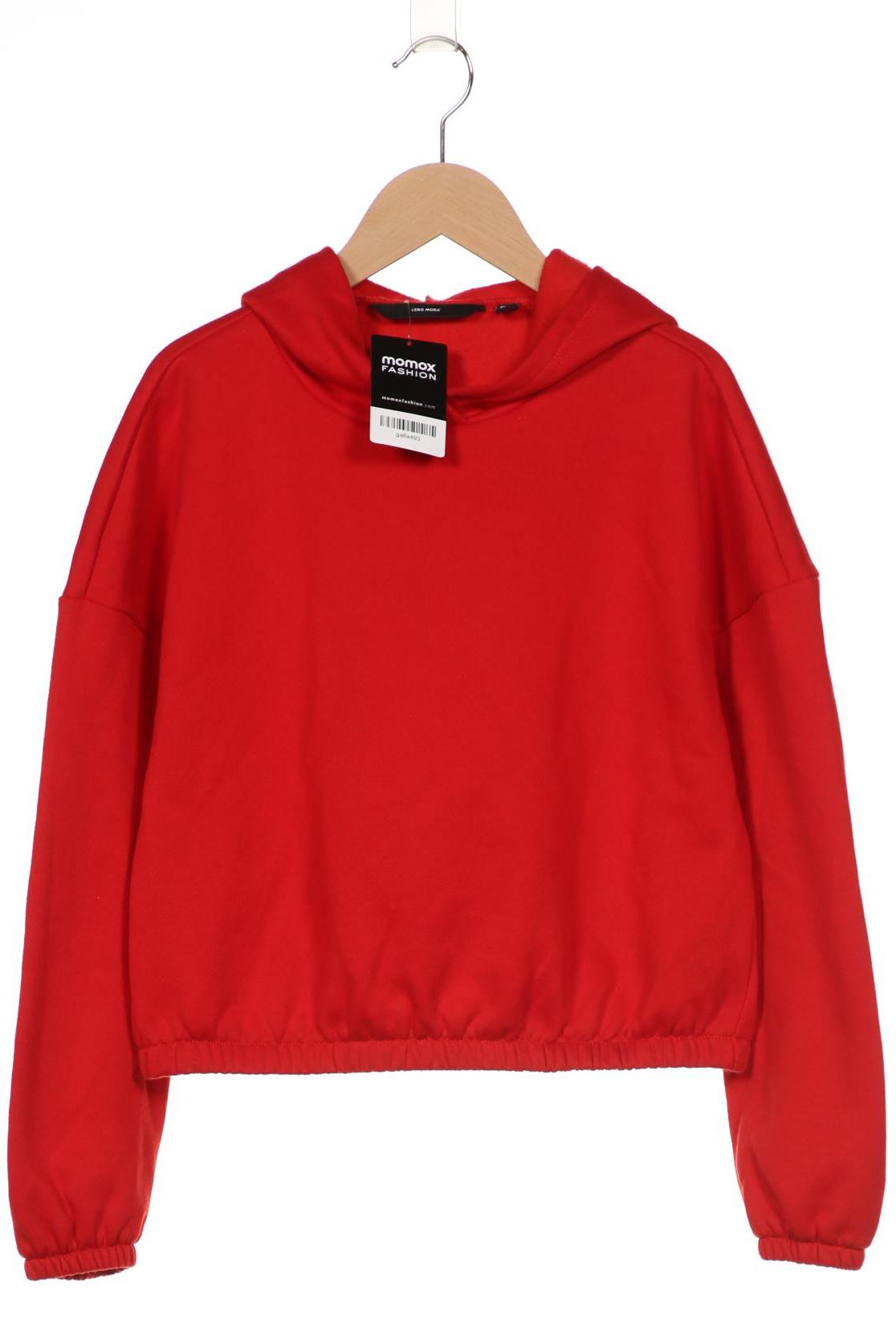 

Vero Moda Damen Kapuzenpullover, rot, Gr. 36