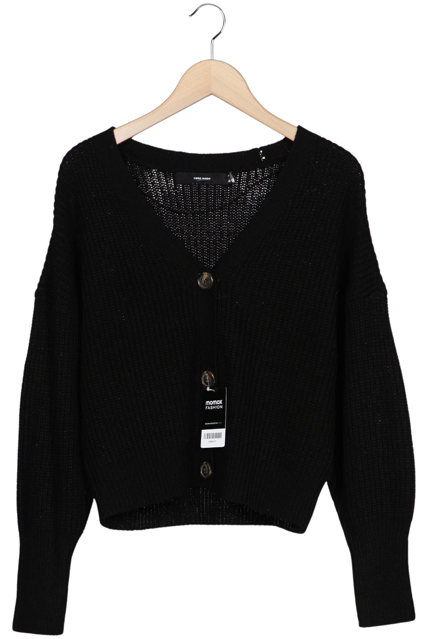 

Vero Moda Damen Strickjacke, schwarz, Gr. 38