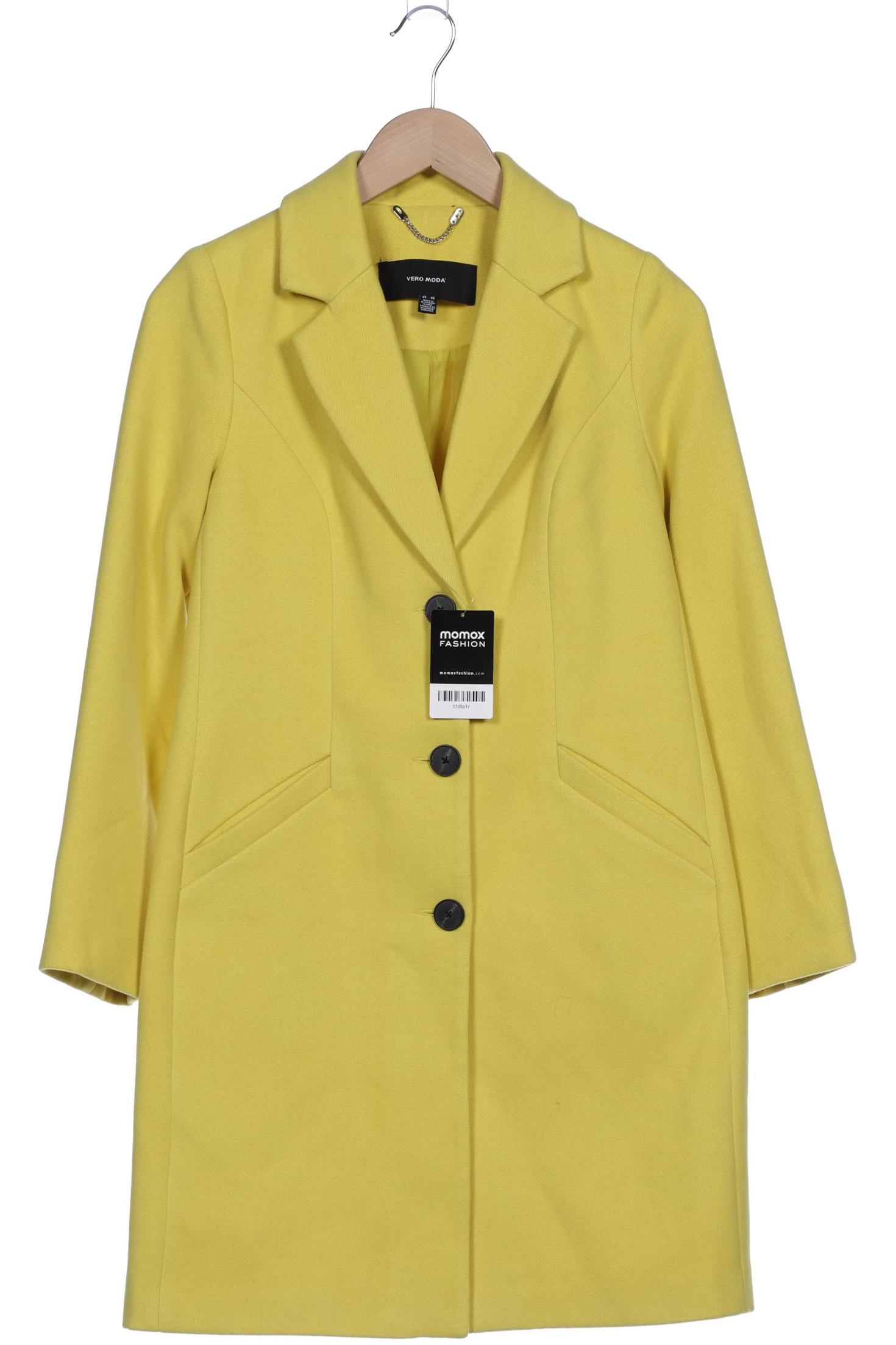 

Vero Moda Damen Mantel, gelb, Gr. 34
