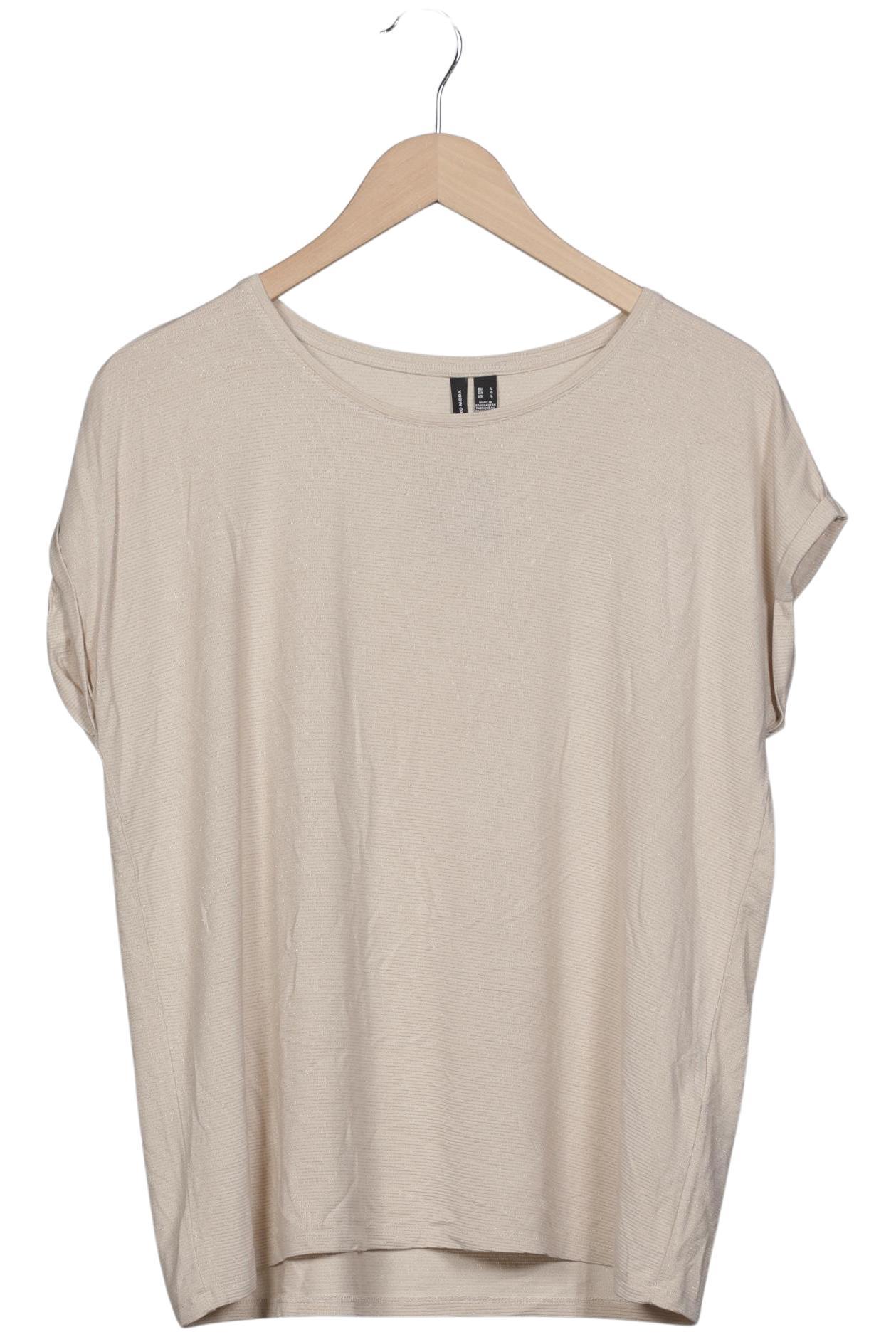 

Vero Moda Damen T-Shirt, beige, Gr. 42